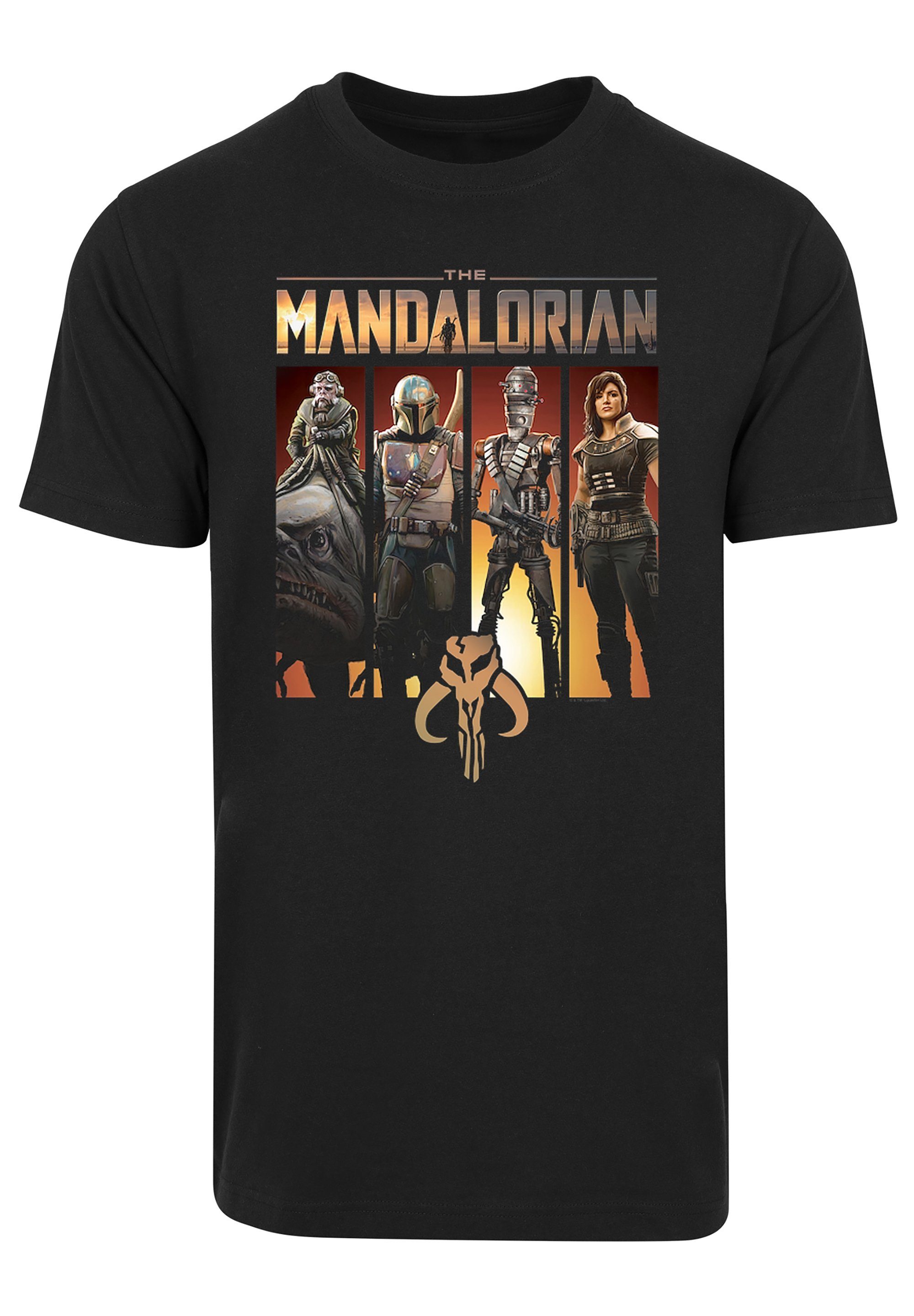 F4NT4STIC T-Shirt Star Line Up Character Print der Mandalorian Wars The Sterne Krieg