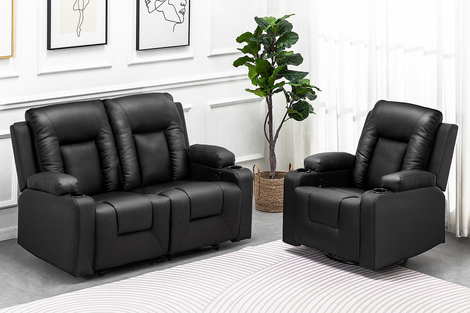 COMHOMA Sofa Relaxsessel Fernsehsessel mit Liegefunktion, günstig online kaufen