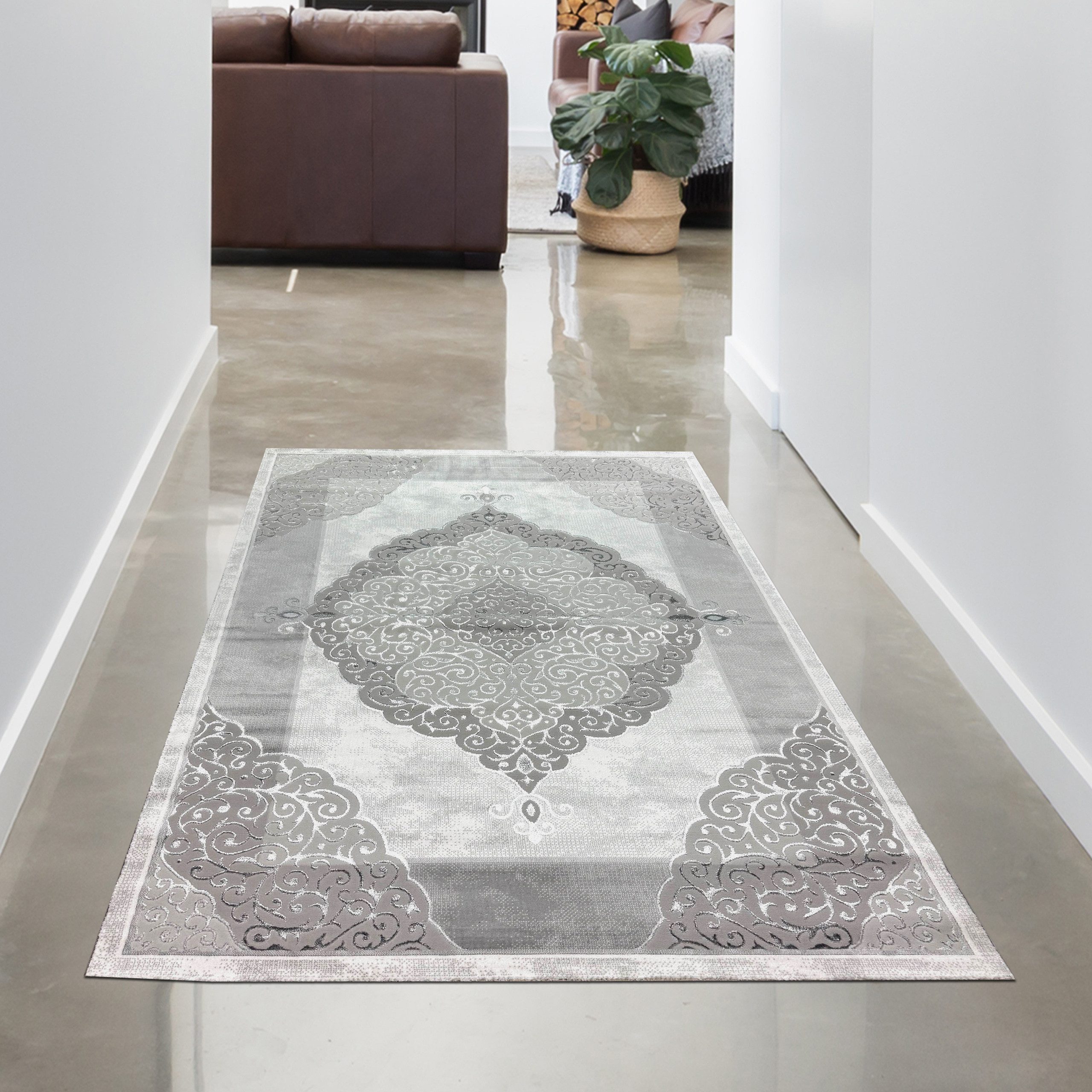 Carpetia Teppich Designer Teppich Wohnzimmerteppich Ornamente günstig online kaufen