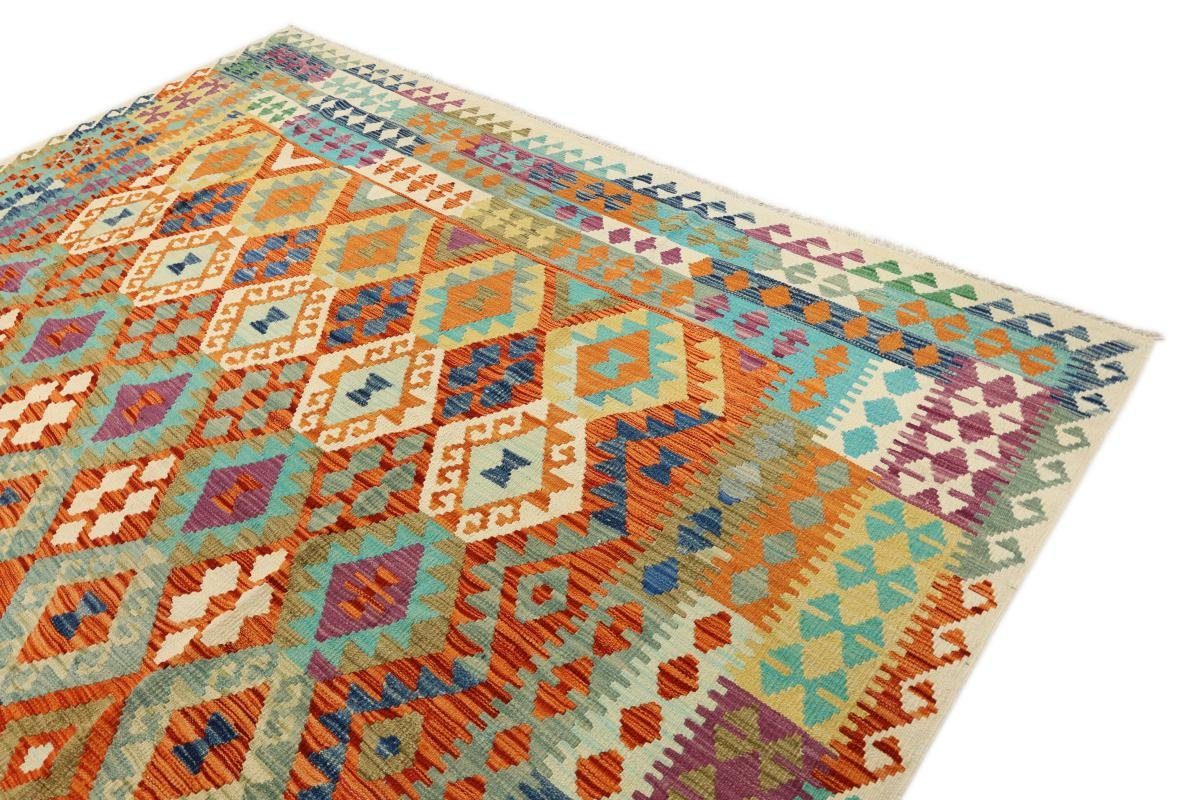 Orientteppich Kelim Afghan 267x344 Handgewebter Trading, Höhe: rechteckig, 3 mm Nain Orientteppich