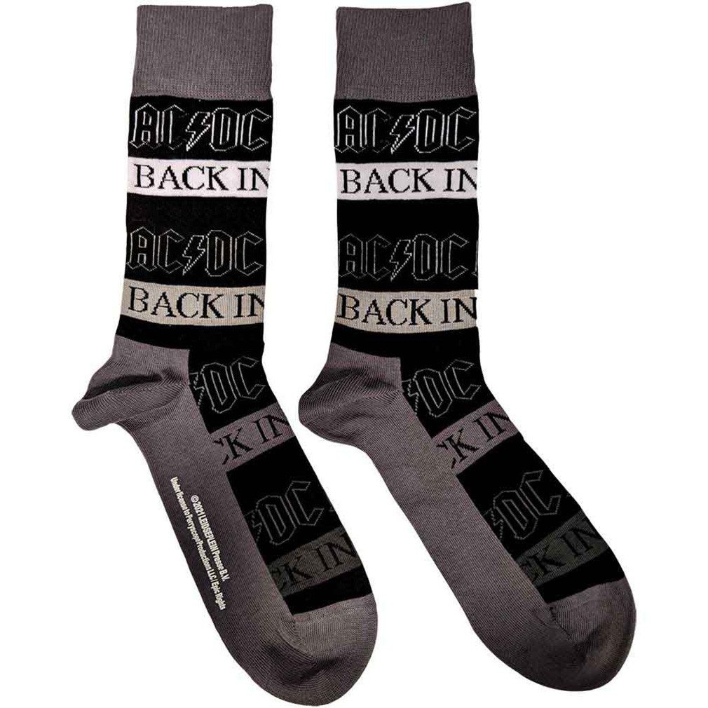 AC/DC Freizeitsocken Back In Black Strümpfe