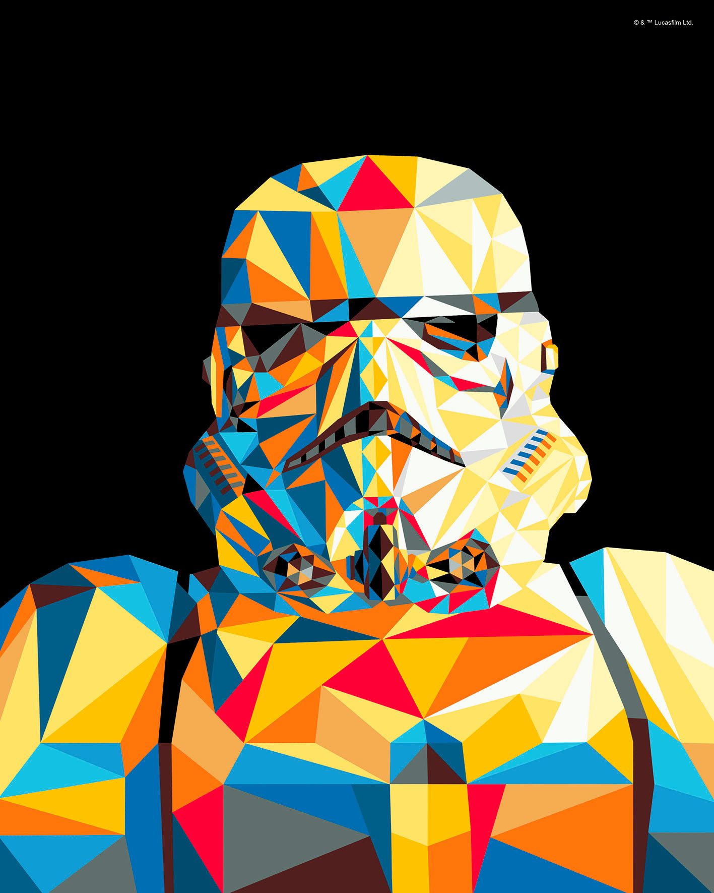 Ravensburger Malen nach Zahlen CreArt, Star Wars - Stormtrooper, Made in Europe