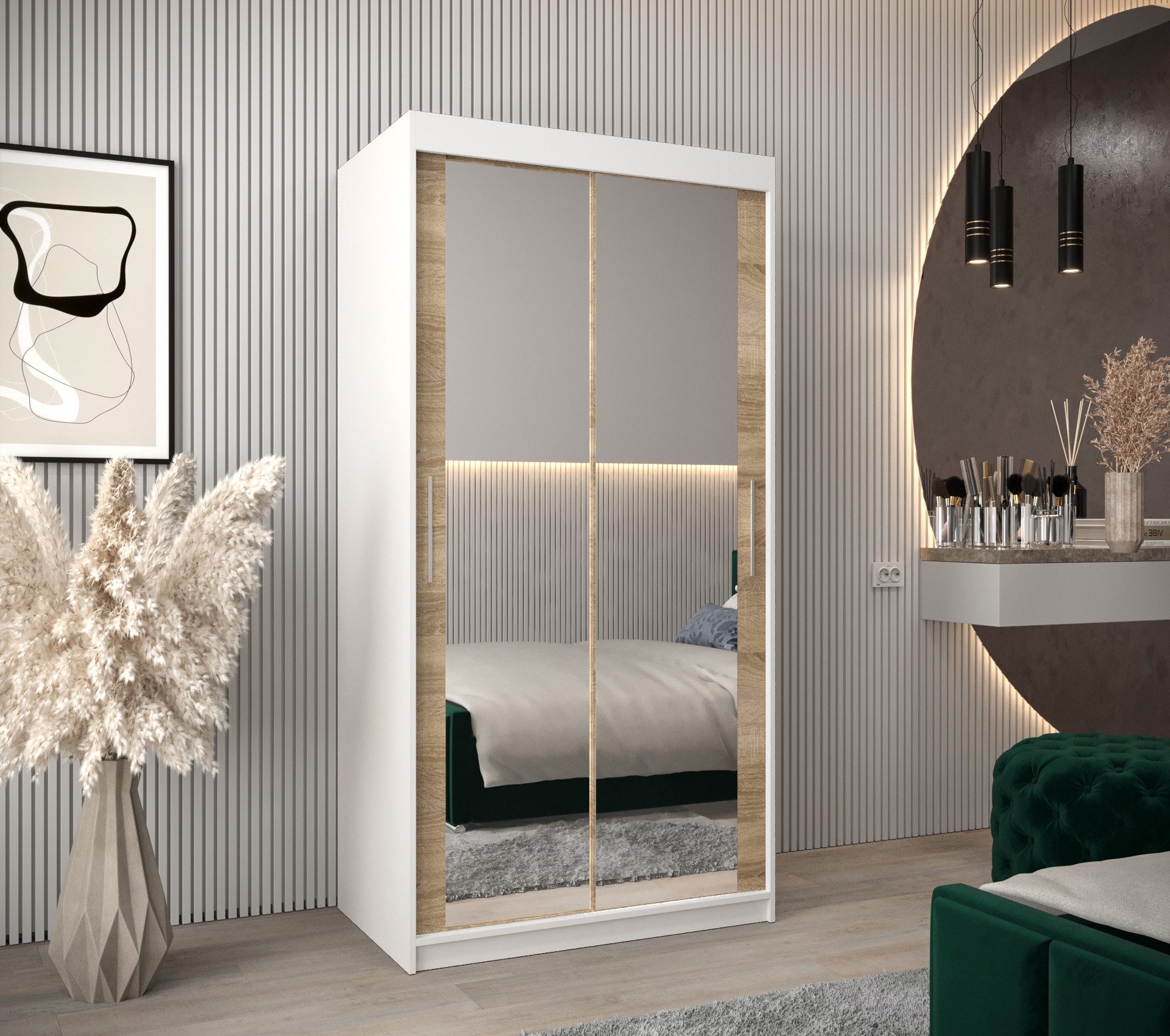 ABIKS MÖBEL Kleiderschrank Tokyo 3 Schlafzimmerschrank günstig online kaufen