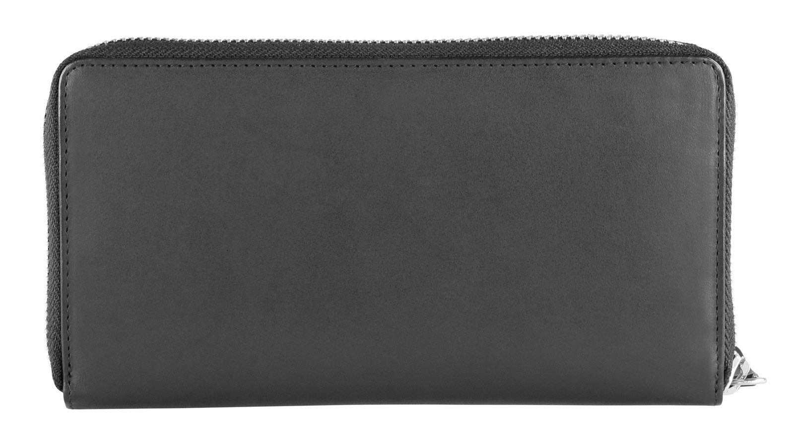 Head Geldbörse HEAD Glide große Ladieswallet Damengeldbörse Leder Geldbeutel Black