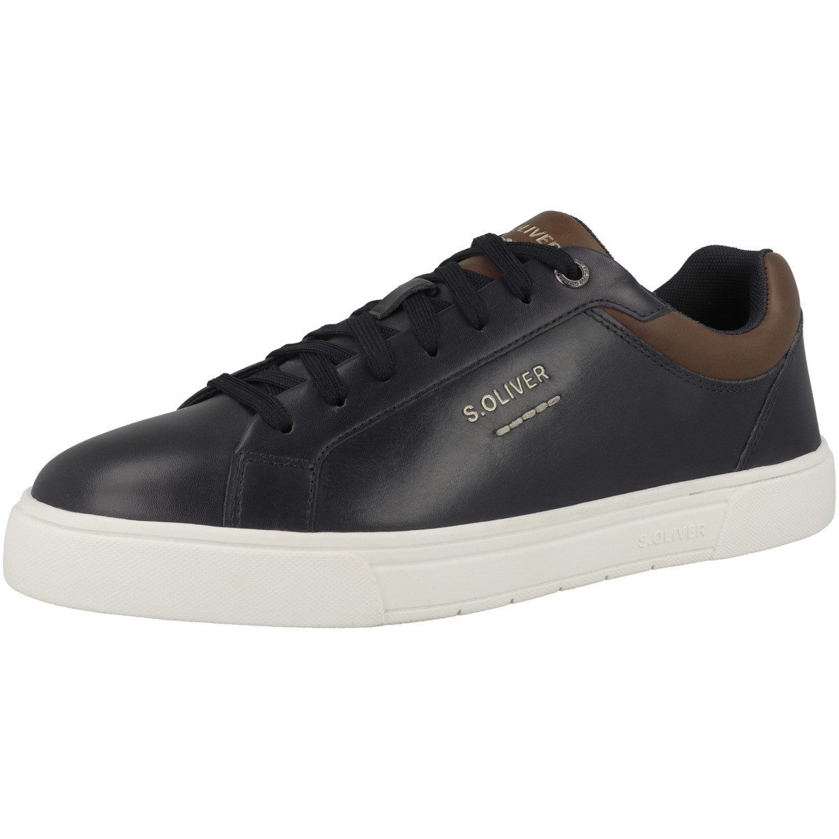 s.Oliver 5-13604-43 Herren Sneaker Turnschuhe, Sportschuhe, Freizeitschuhe, Halbschuhe, Schnürschuhe