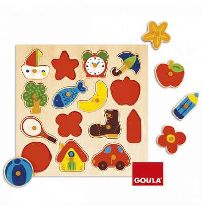 Goula Puzzle Puzzles bis 500 Teile GOU-53023, 15 Puzzleteile, Made in Europe