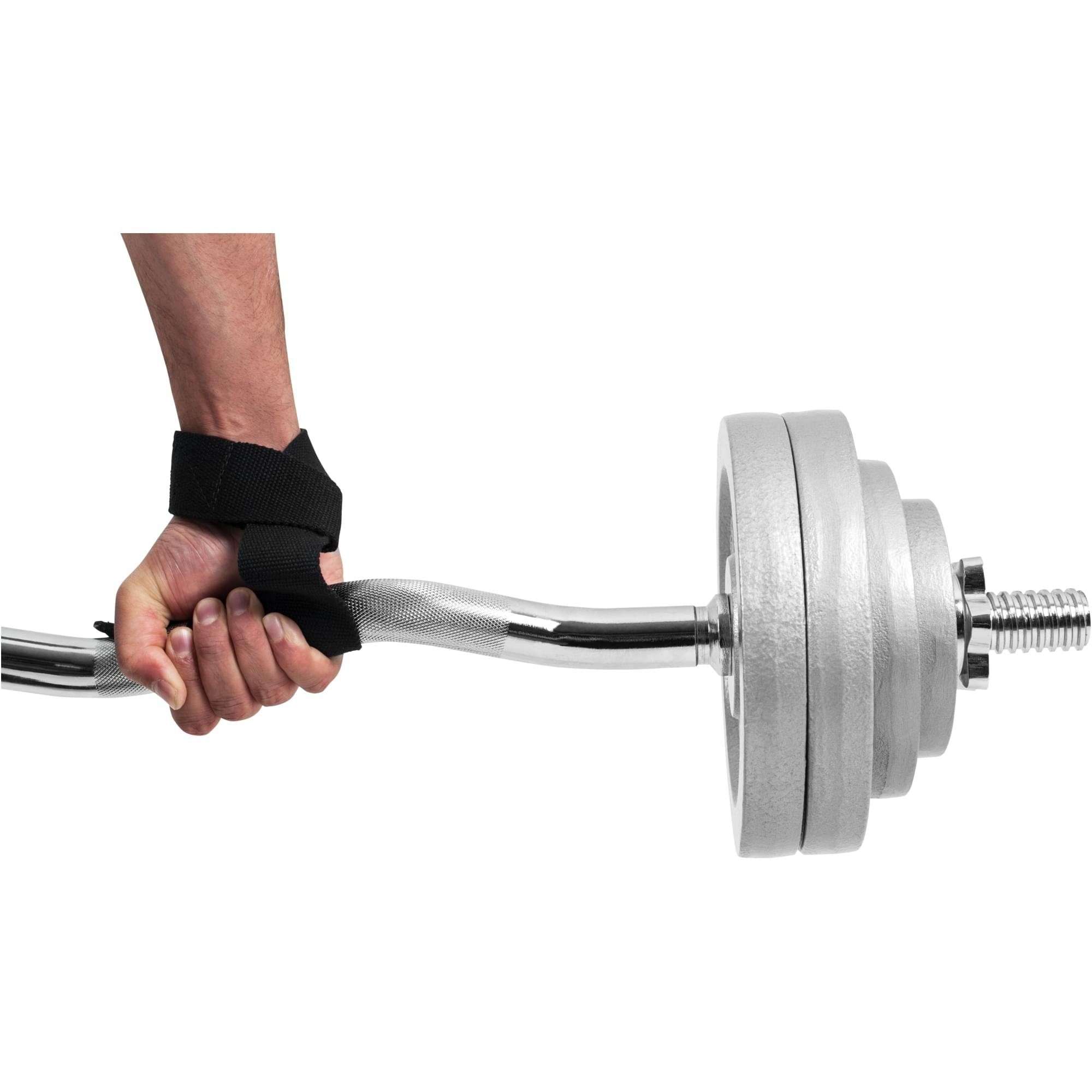GORILLA SPORTS Zughilfe Paar, 55 cm, für Krafttraining, Kreuzheben und Fitness, rutschfest (1-tlg)