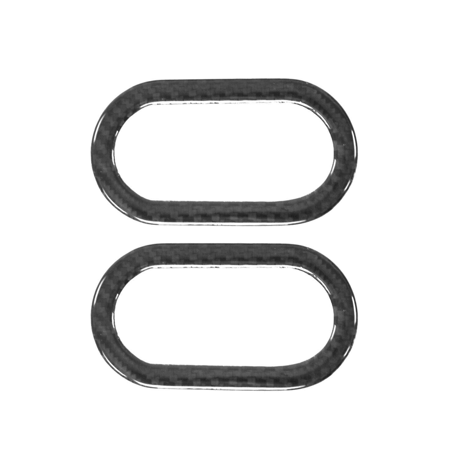OMAC Zierleisten-Aufkleber Blinkerrahmen für VW Sharan Seat Alhambra 1995-2010 Kohlefaser 2x, (2tlg), Langlebig,Einfache Reinigung,Einfache Installation,Rostbeständig