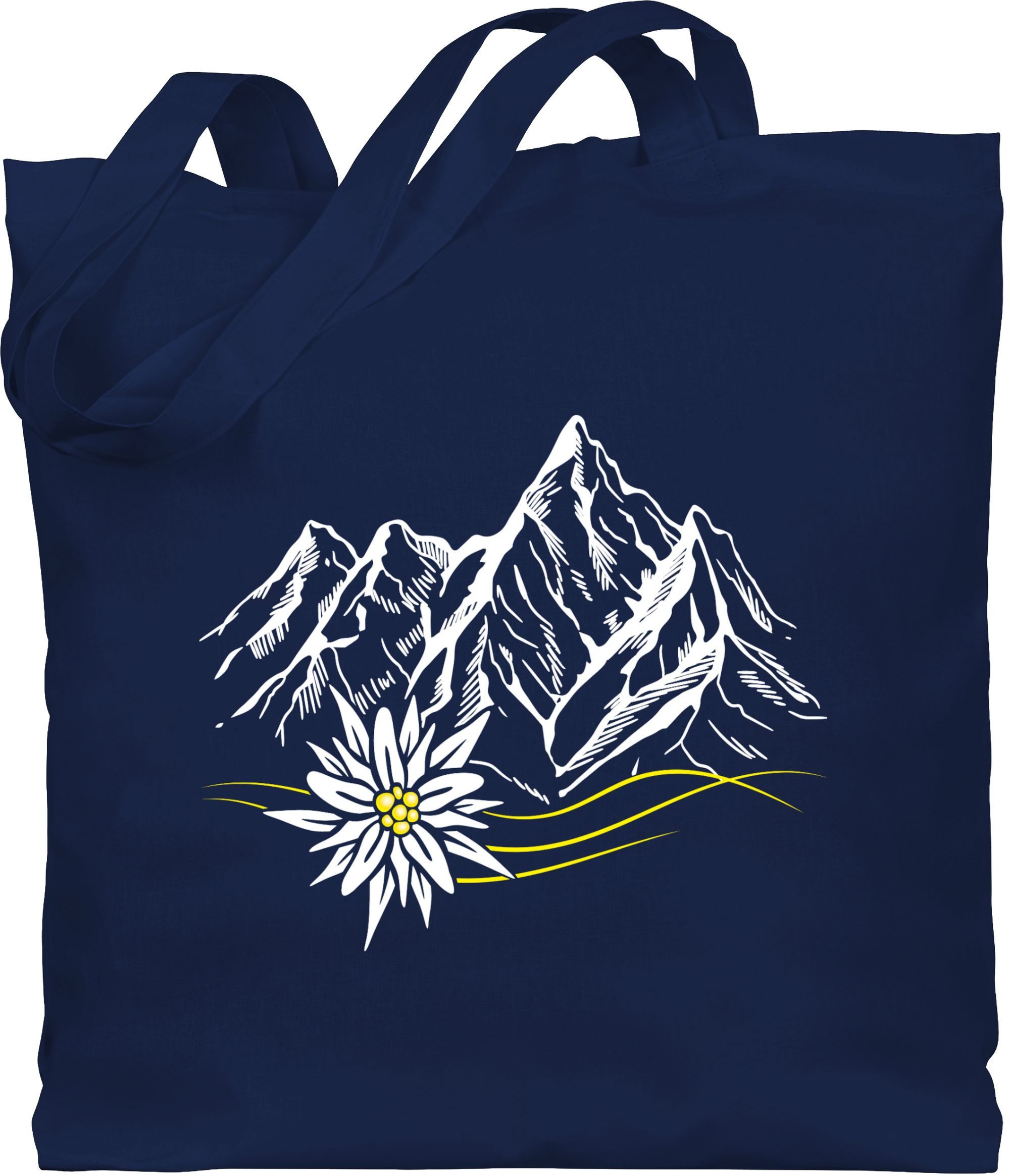 Umhängetasche Edelweiß Berge Wandern Wanderlust Berg ruft Alpen