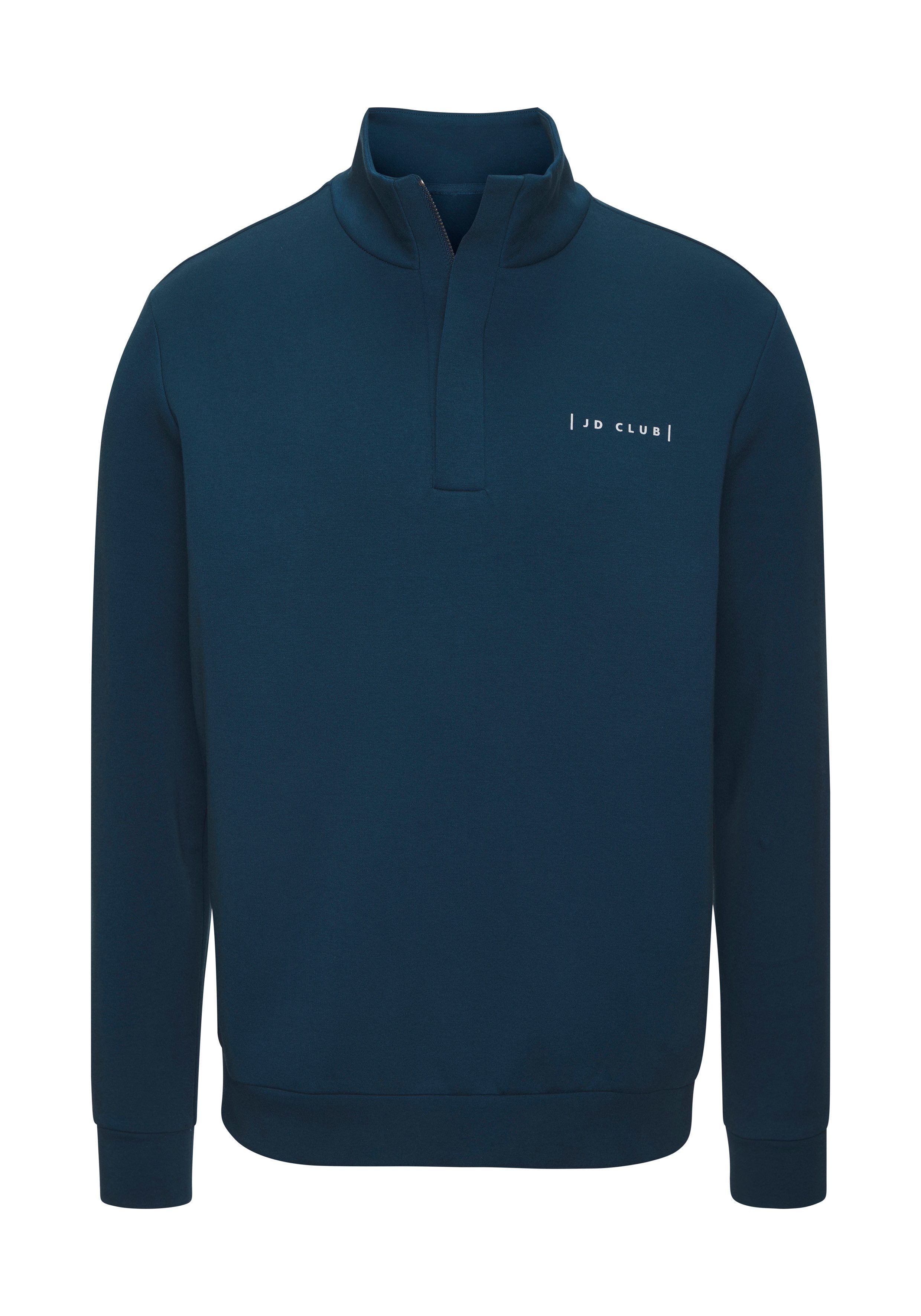 John Devin Sweatshirt, Troyer mit Stehkragen und Reißverschluss hochwertige Qualität mit dezentem Logodruck vorn. € 34,99, (€ 34,99 pro 1 Stk).