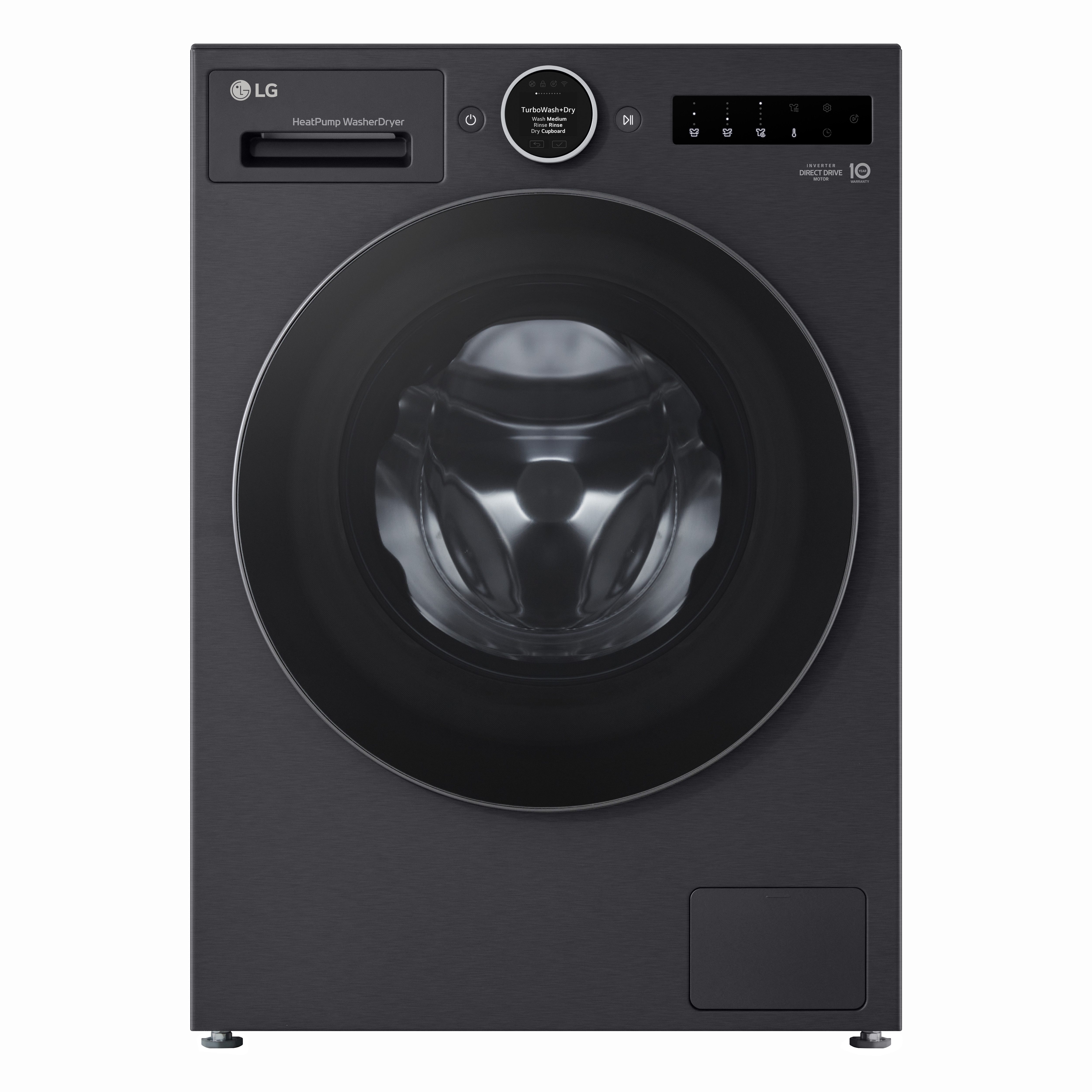 LG Waschtrockner X-Serie HPWD116BA, 11 kg, 6 kg, 1300 U/min, Energieeffizienzklasse A, AI Wash+Dry, Auto-Dosierung des Waschmittels – Bild 2 von 5