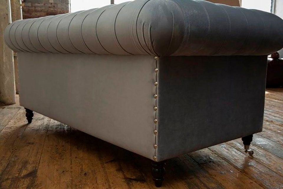 JVmoebel Chesterfield-Sofa, Sitzer 3+2+1 Garnitur Couch Sofa Chesterfield