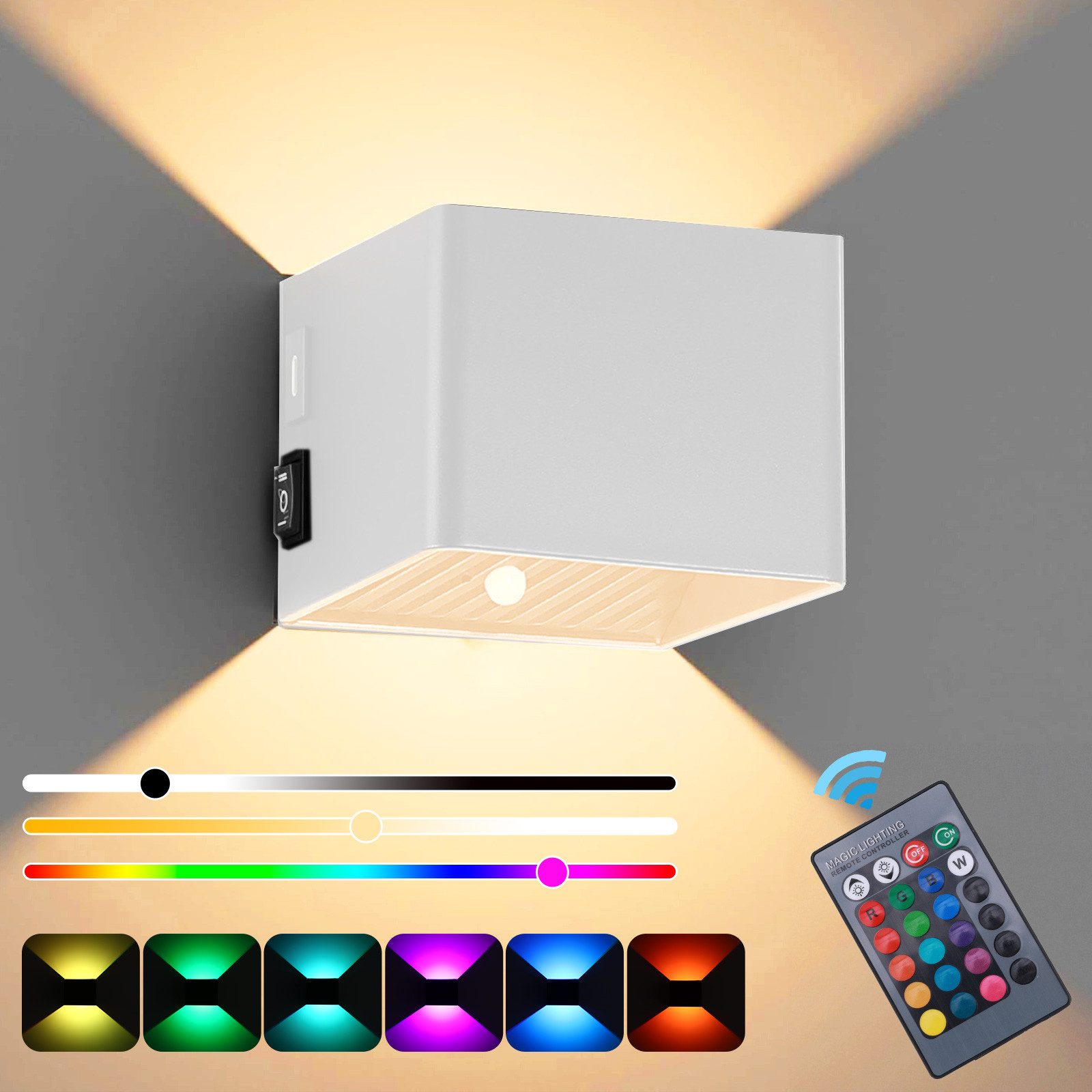 BlingBin LED Wandleuchte RGB Wandlampe 18 günstig online kaufen