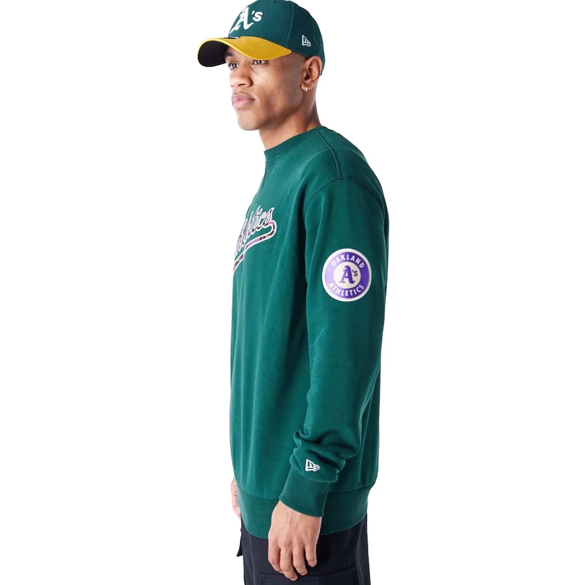 New Era Sweater Sweatpulli New Era MLB Infill Oakland Athletics