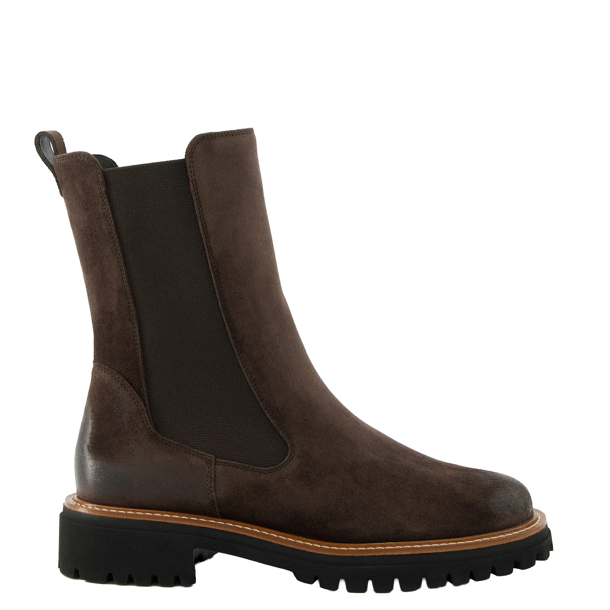 Paul Green Paul Green 8026-030, Chelsea Boots, Stiefeletten, Braun, Damen Chelseaboots