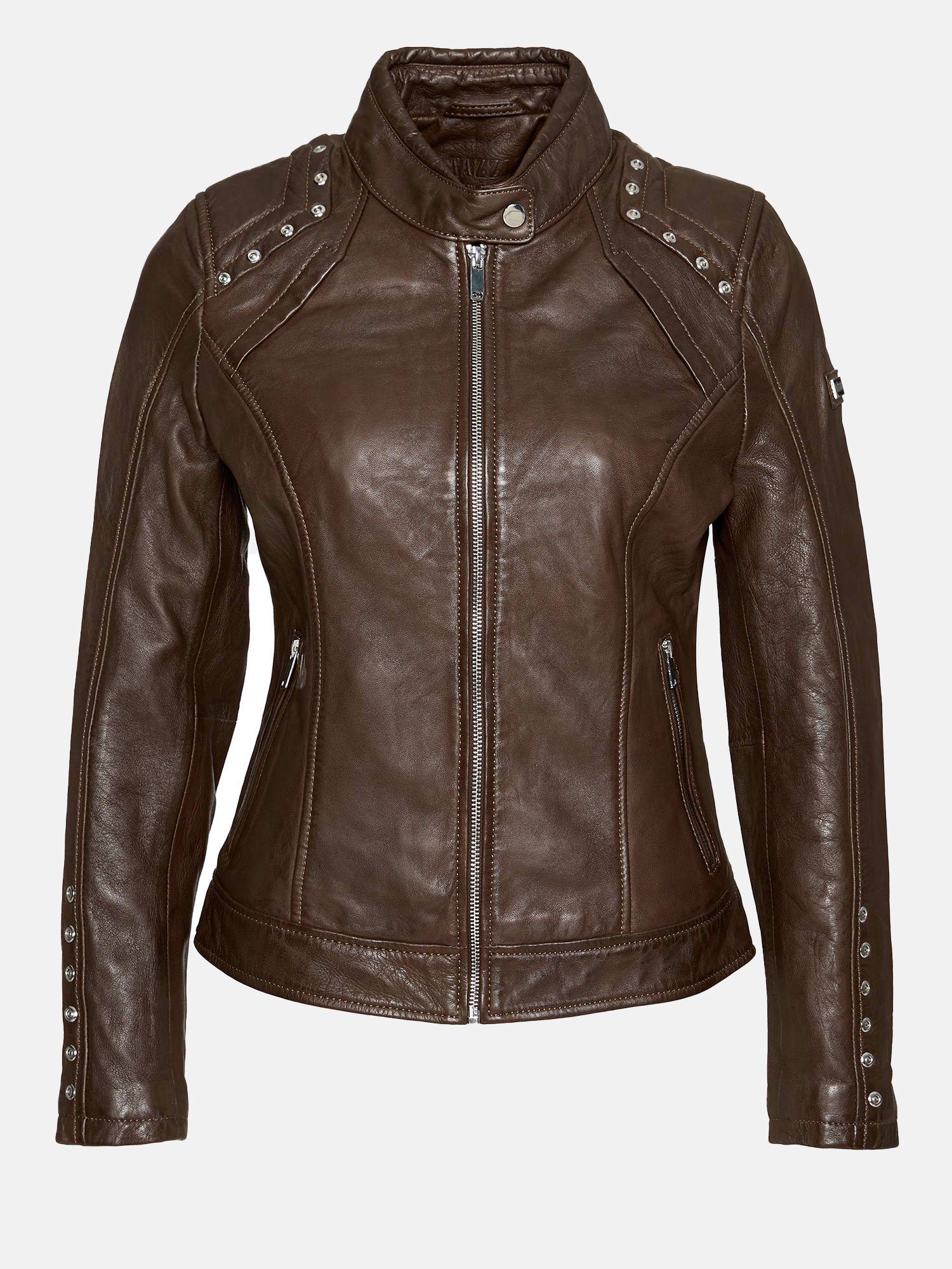 Lederjacke F521