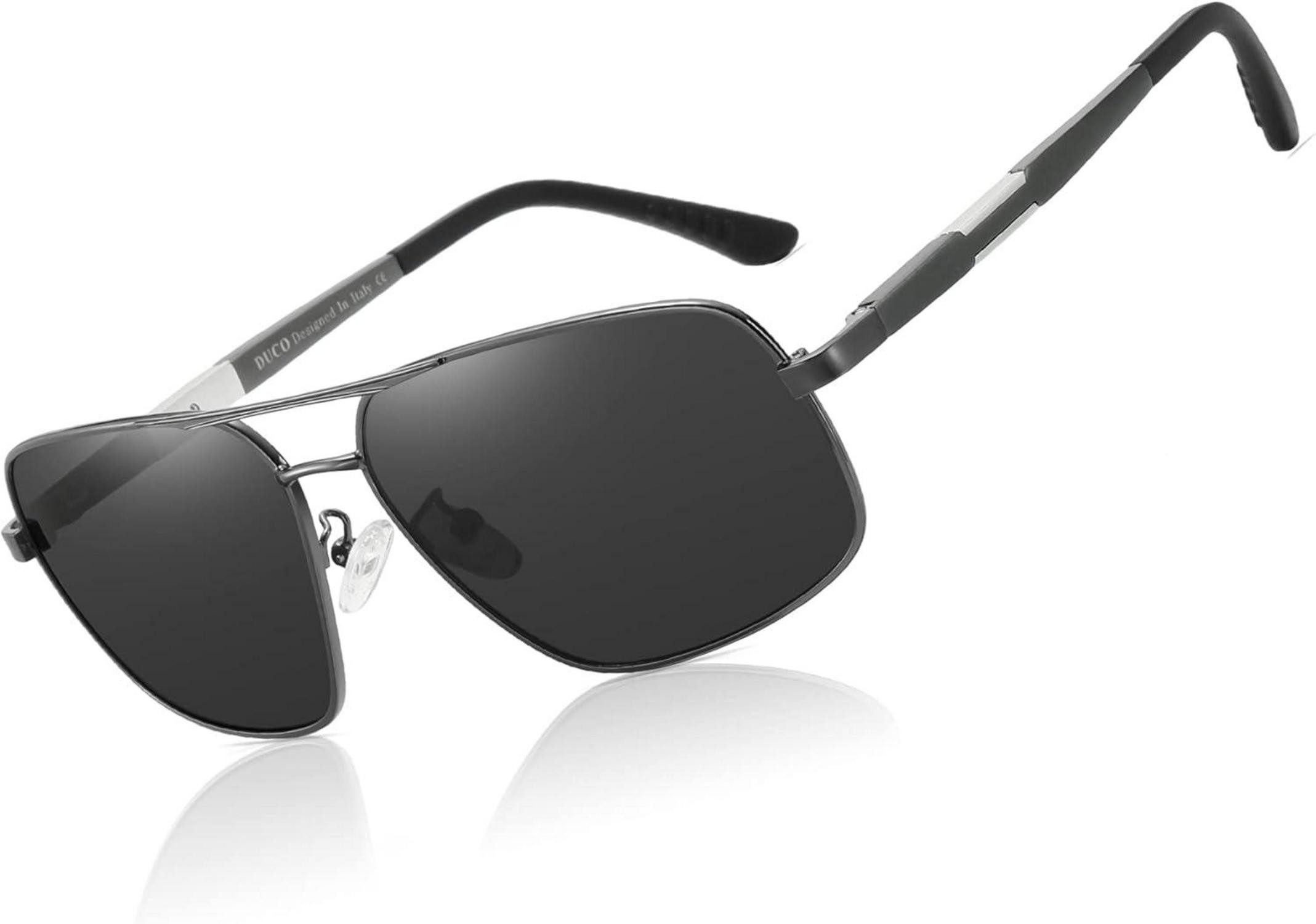 Retrosonnenbrille Premium Sonnenbrille Retro Square Polarisierte Gläser 100% UV Schutz