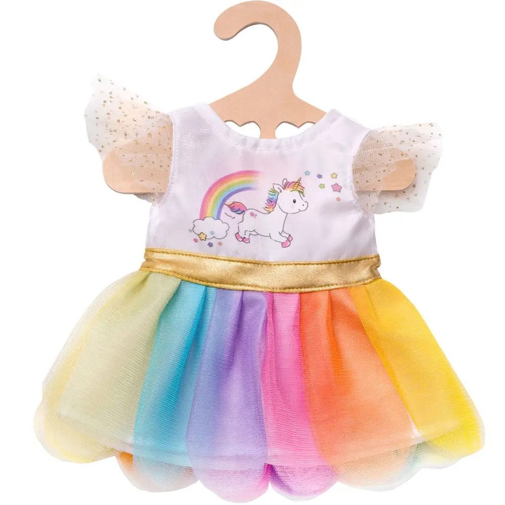Heless Puppenkleidung Puppen-Kleid Einhorn Henri, klein, Gr. 28-35 cm
