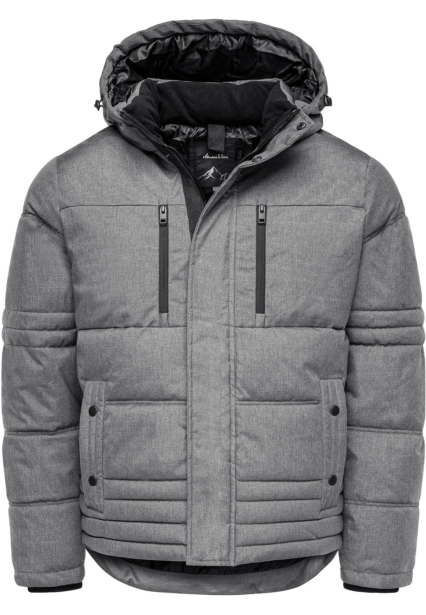 Amaci&Sons Winterjacke COYOTE Winterjacke Herren Gefütterte Dicke Winter Ja günstig online kaufen