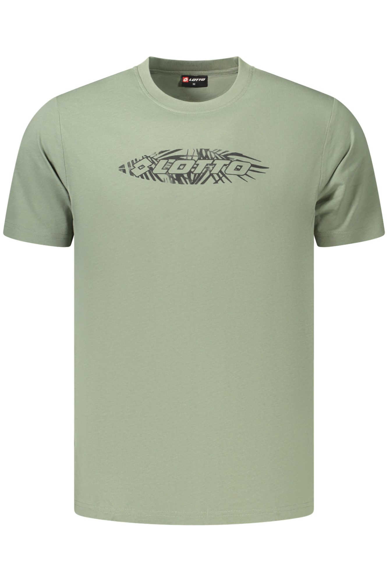 Lotto T-Shirt Grünes Herren T-Shirt mit Logo-Druck - Kurzarm &