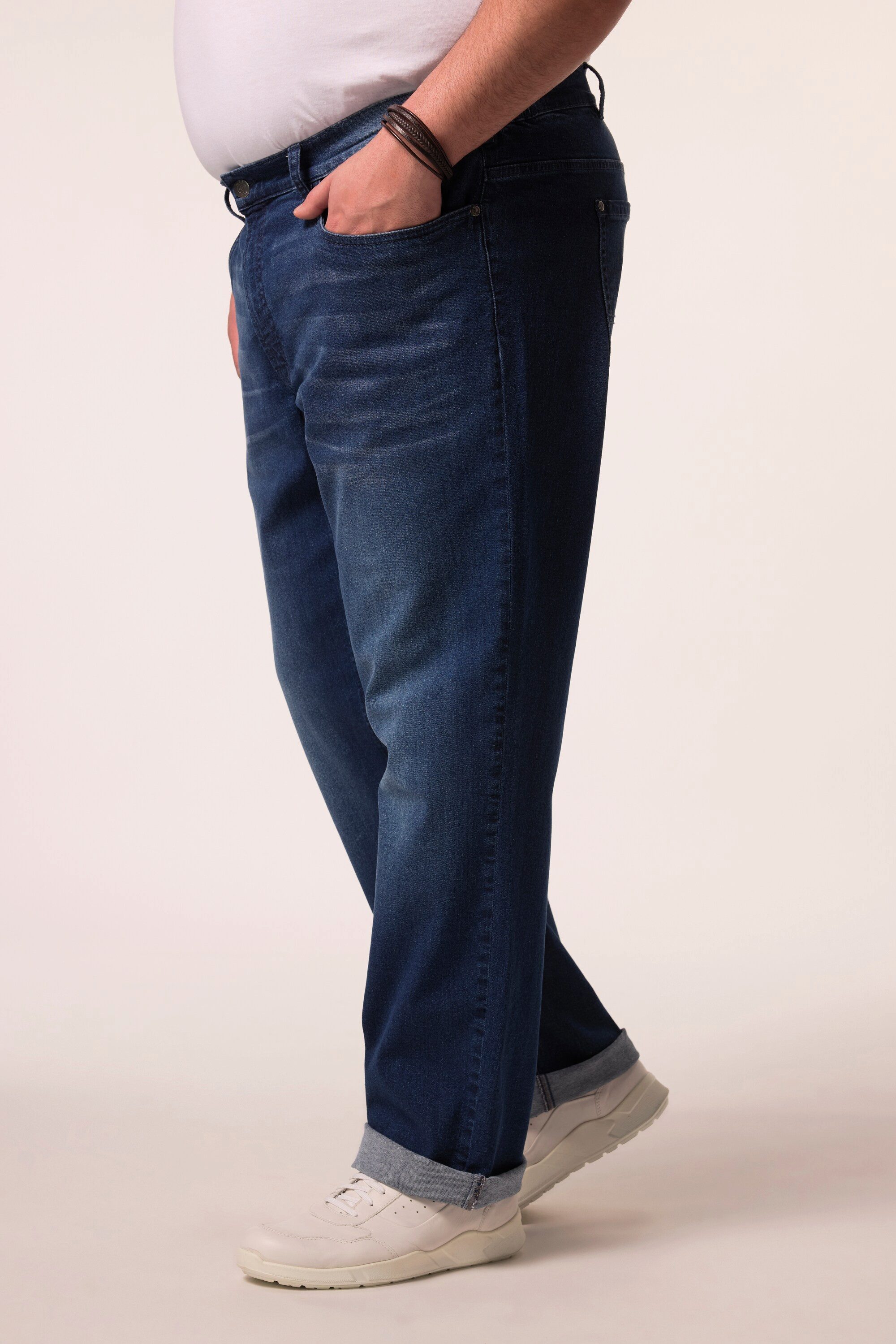 Men Plus Cargohose Jeans Denim Bauchfit Regular Fit 5-Pocket/72 – Bild 4 von 5