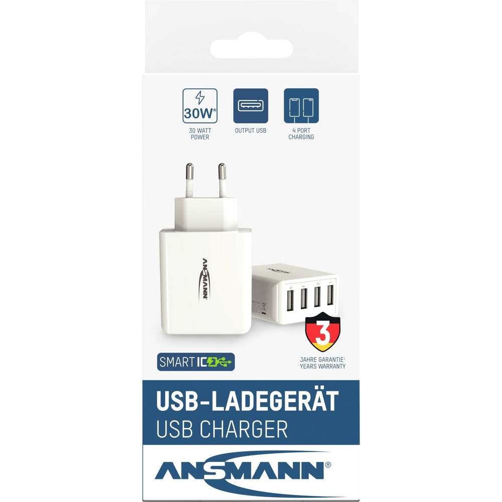 ANSMANN AG USB-Ladegerät 1001-0113 USB-Ladegerät