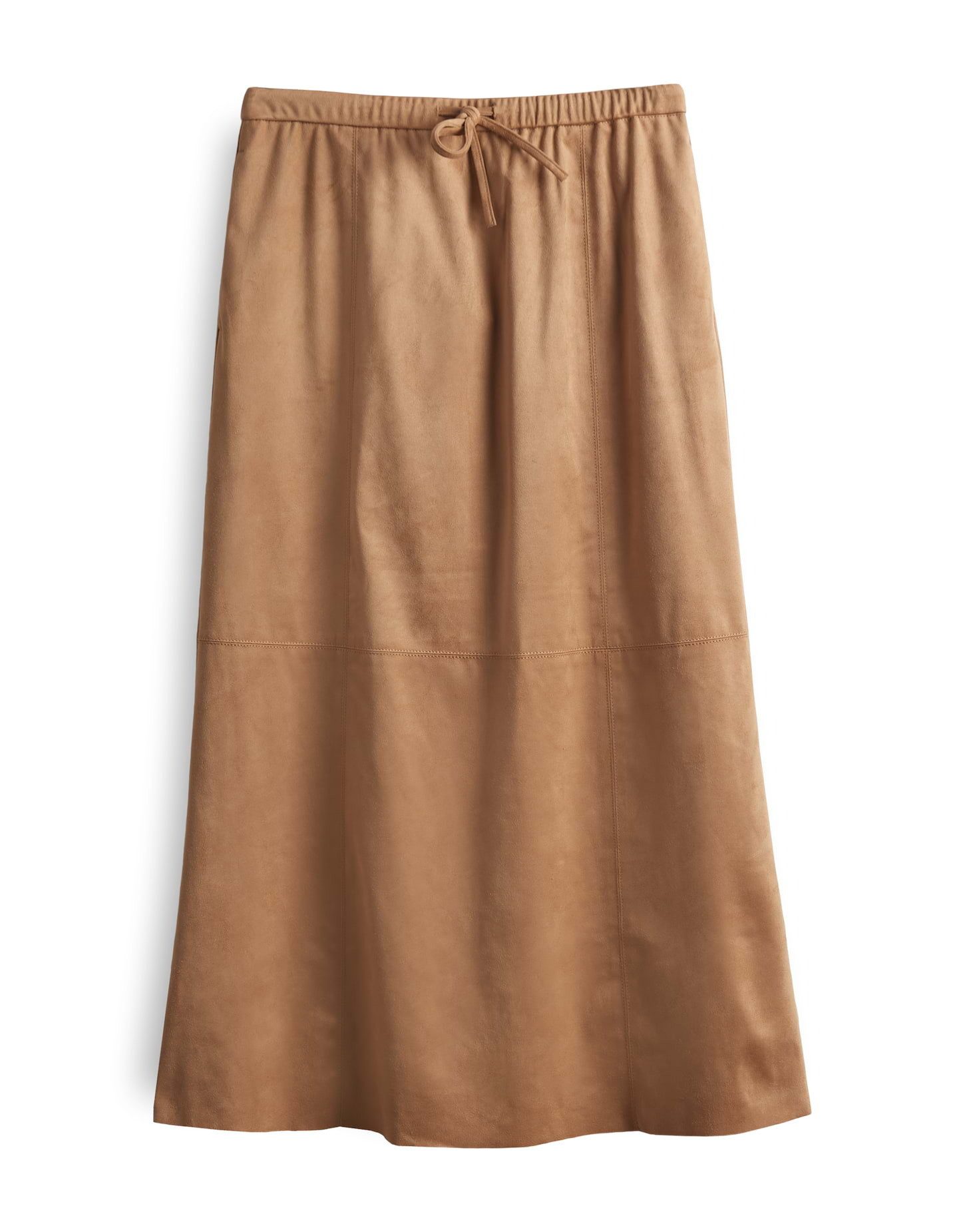 OPUS Midirock RINGA A-Linie in Velourslederoptik günstig online kaufen