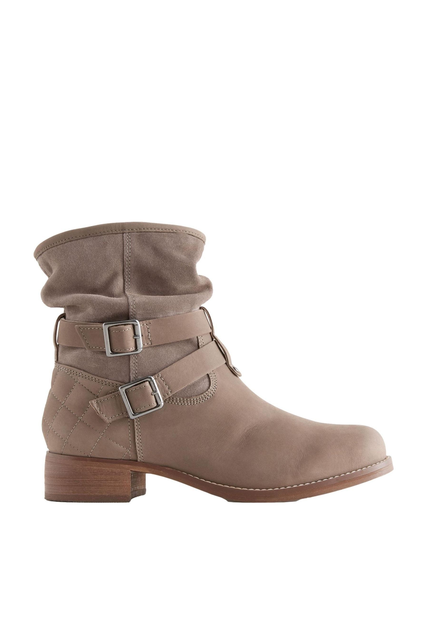 Next Forever Comfort® Knautschstiefelette aus Leder günstig online kaufen