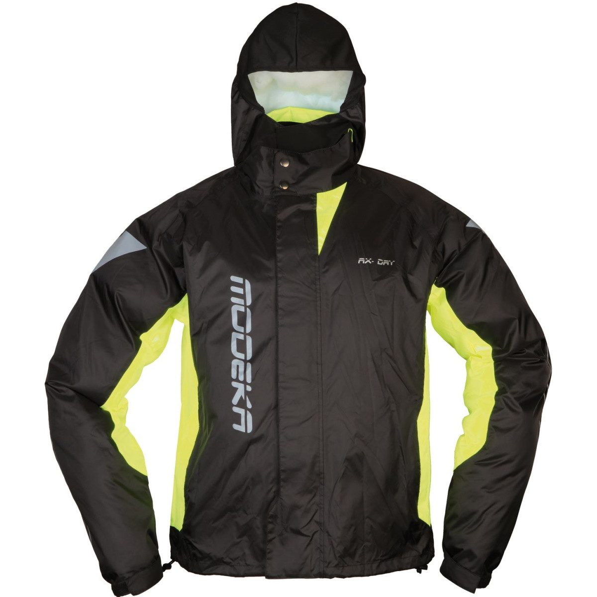 Regenanzug Modeka AX-Dry II Regenjacke schwarz / gelb