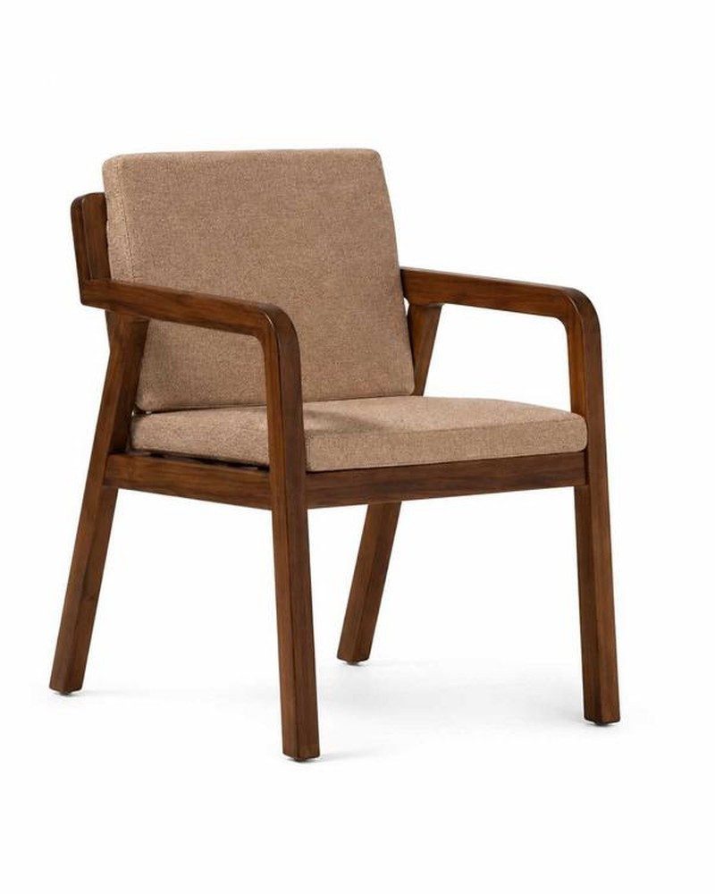 Xlmoebel Stuhl Stuhl schön bequem praktisch kompakt moderner Stil braun Terrasse (1-tlg., 1 St)