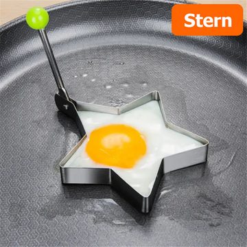 RefinedFlare Cake-Pop-Form 4 Stück Edelstahl DIY Omelettformen für Küchenzubehör, (4-tlg)