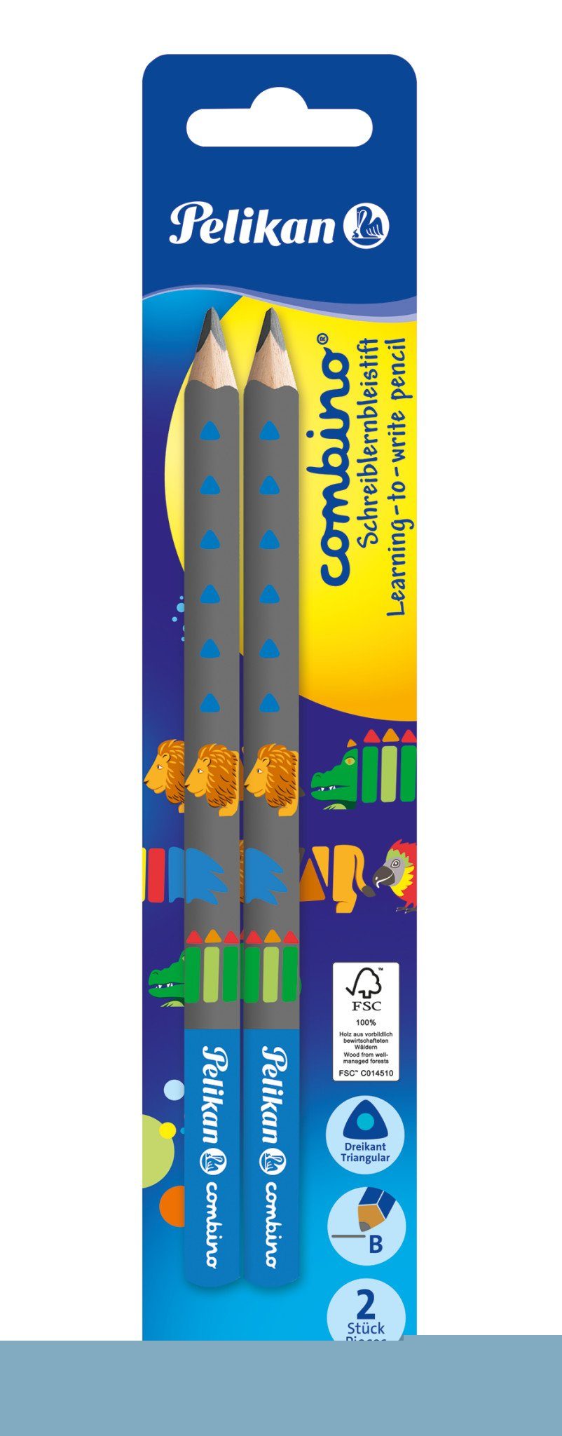 Pelikan Bleistift 2 Pelikan Schreiblernbleistifte "Combino"