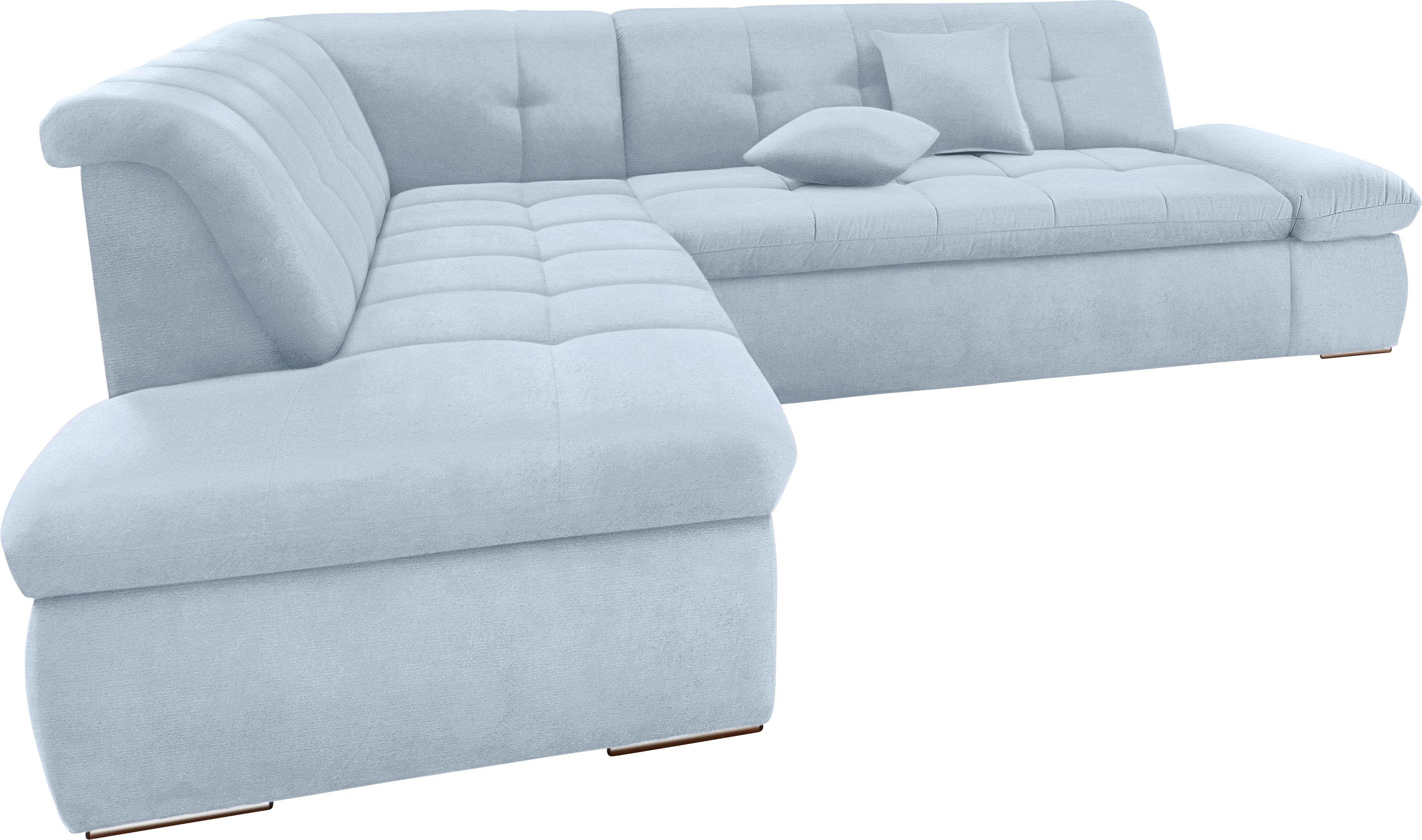 DOMO collection Ecksofa NMoric incl. Zierkissen günstig online kaufen