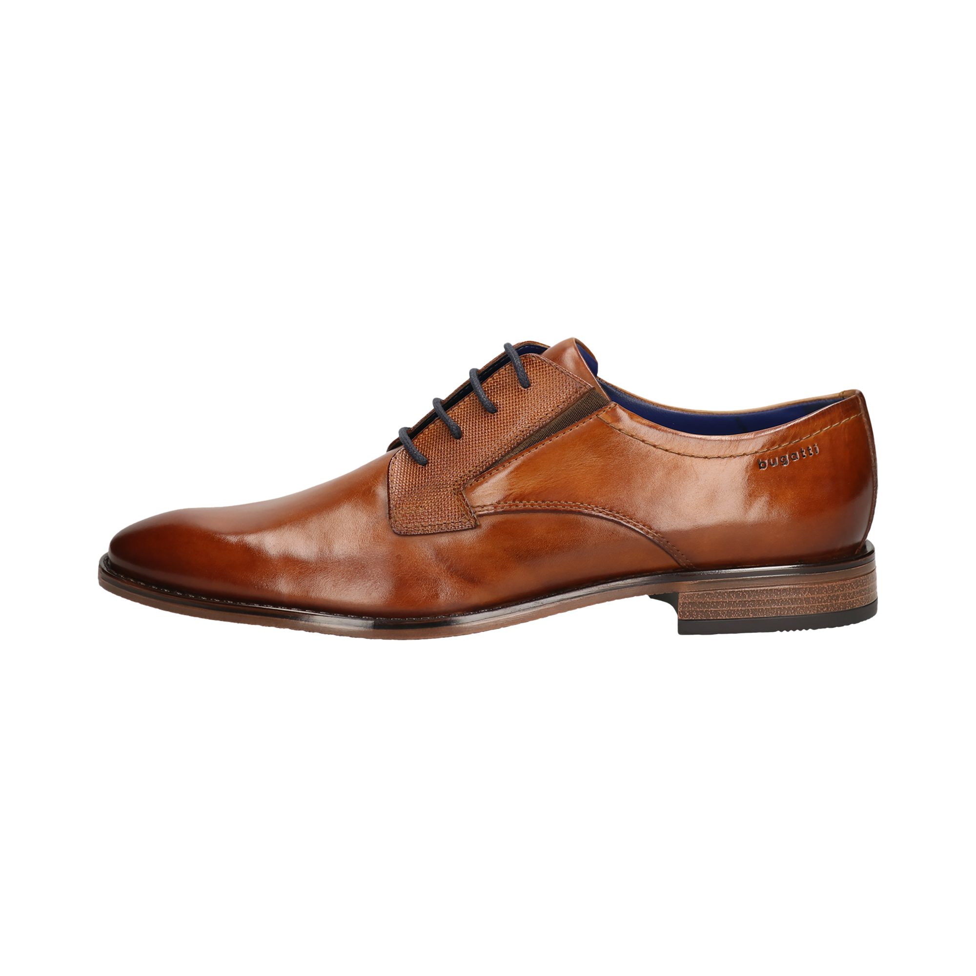 bugatti Schnürschuh Halbschuh, Anzugschuh, Business Schnürer mit edler Prägung