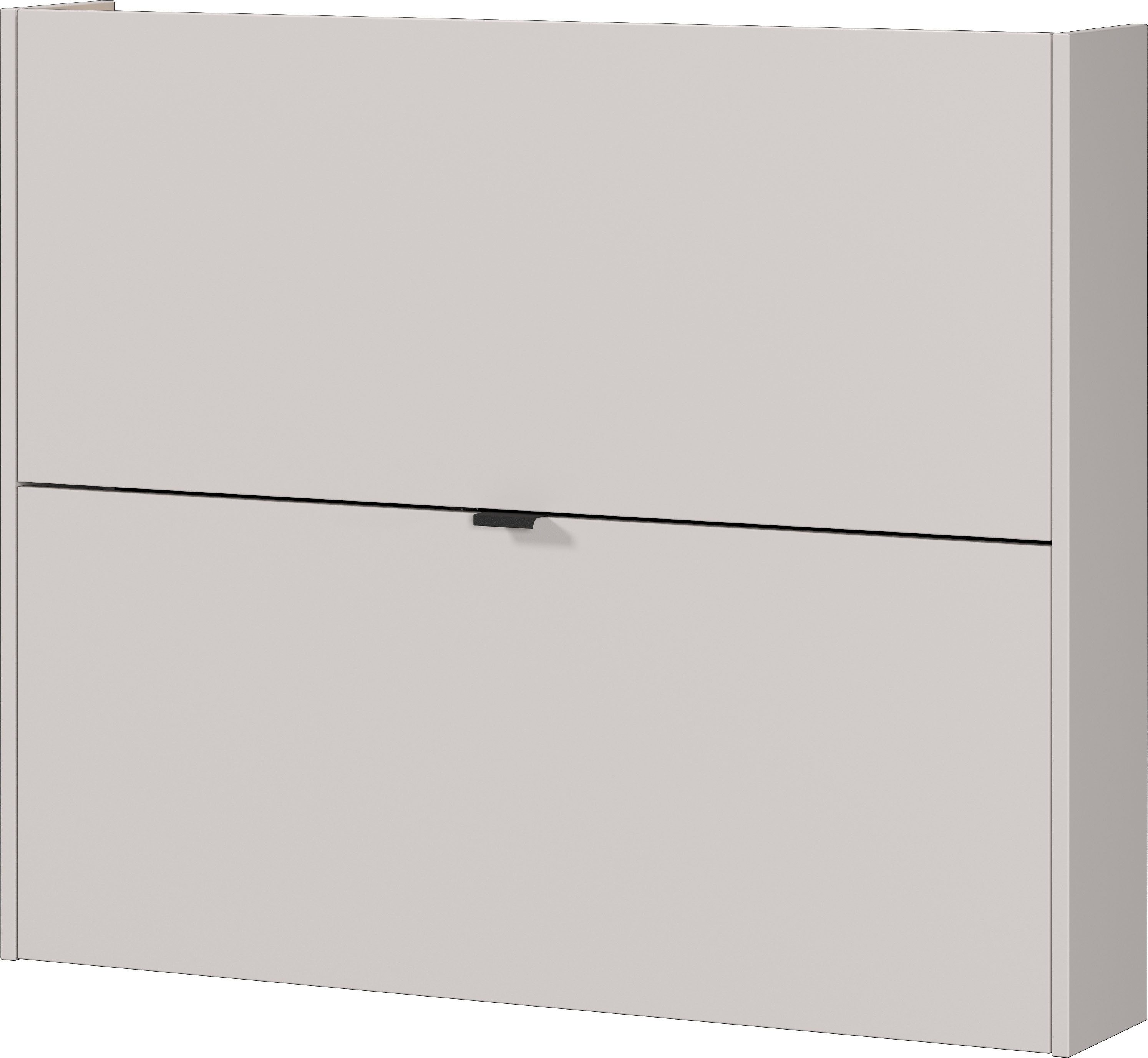 GERMANIA Schuhschrank Ameca (1-St) für schmale Flure, Tiefe: 18cm, Soft-close, Breite: 100 oder 140 cm