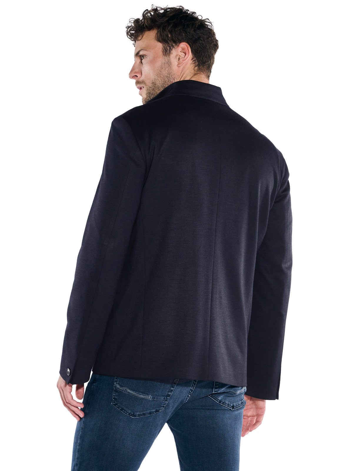 emilio adani Sakko Herren Sakko aus italienischem Garn, Saphirblau günstig online kaufen