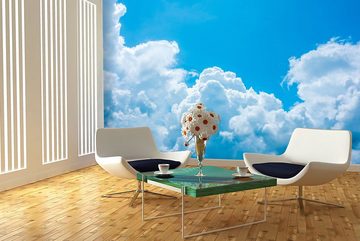 WandbilderXXL Fototapete Verträumte Wolken, glatt, Riff, Vliestapete, hochwertiger Digitaldruck, in verschiedenen Größen