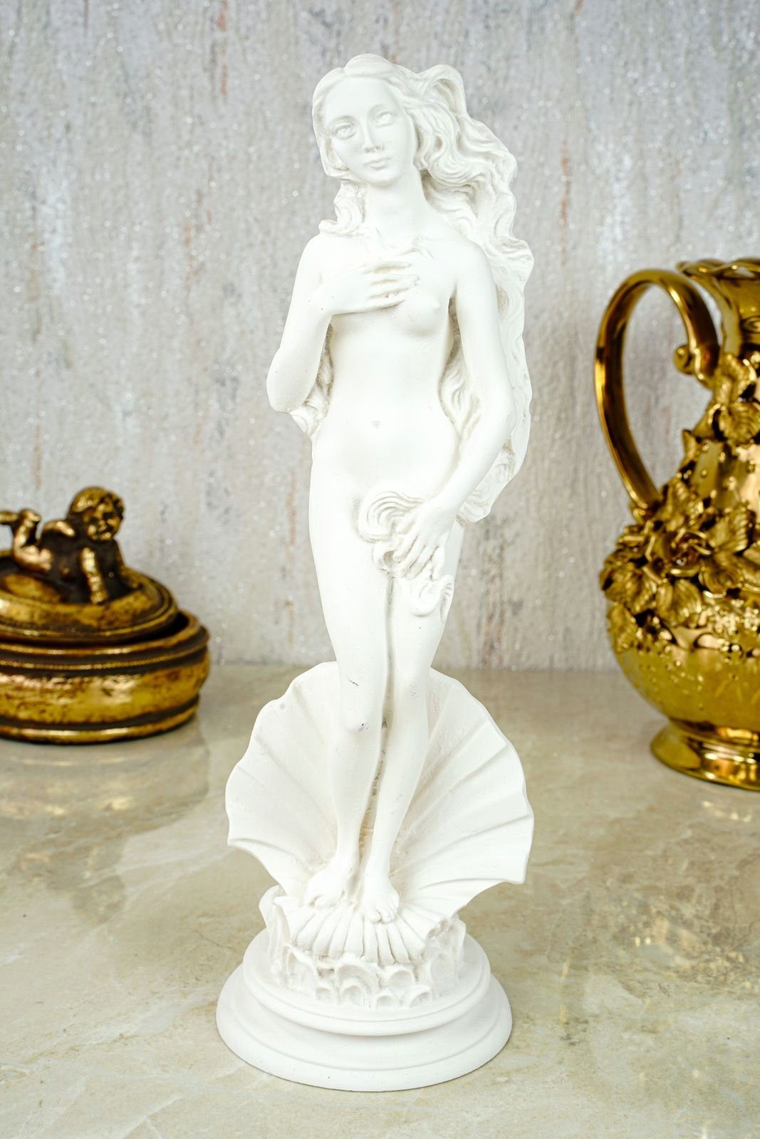 Boticcelli cm Alabaster Skulptur Figur Aphrodite 25 Kremers Dekofigur Schatzkiste nach