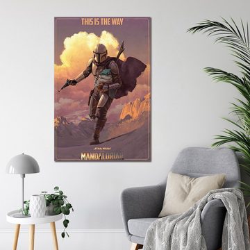 PYRAMID Poster The Mandalorian Poster This Is The Way 61 x 91,5 cm