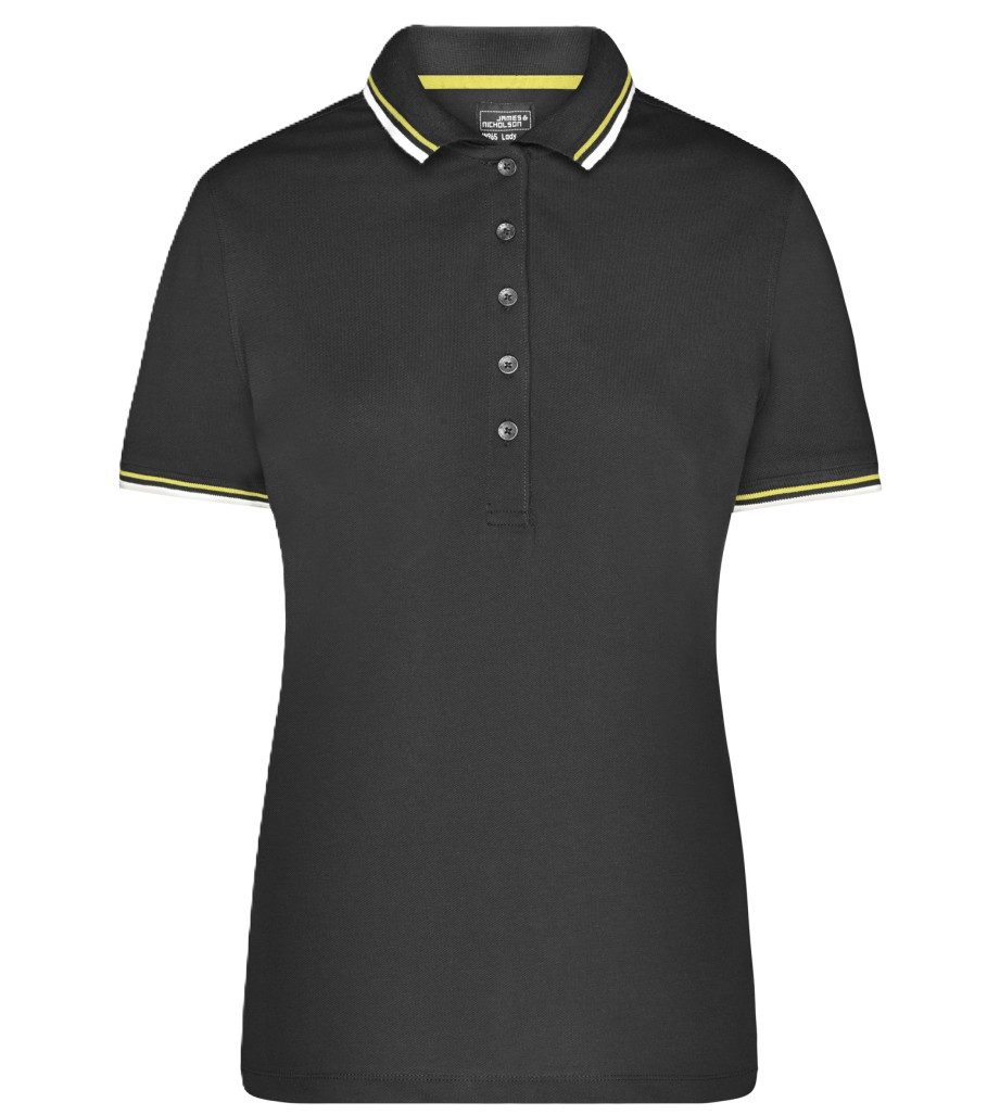 Poloshirt Doppelpack Damen Polo-Shirt coldblack mit UV-Schutz JN965