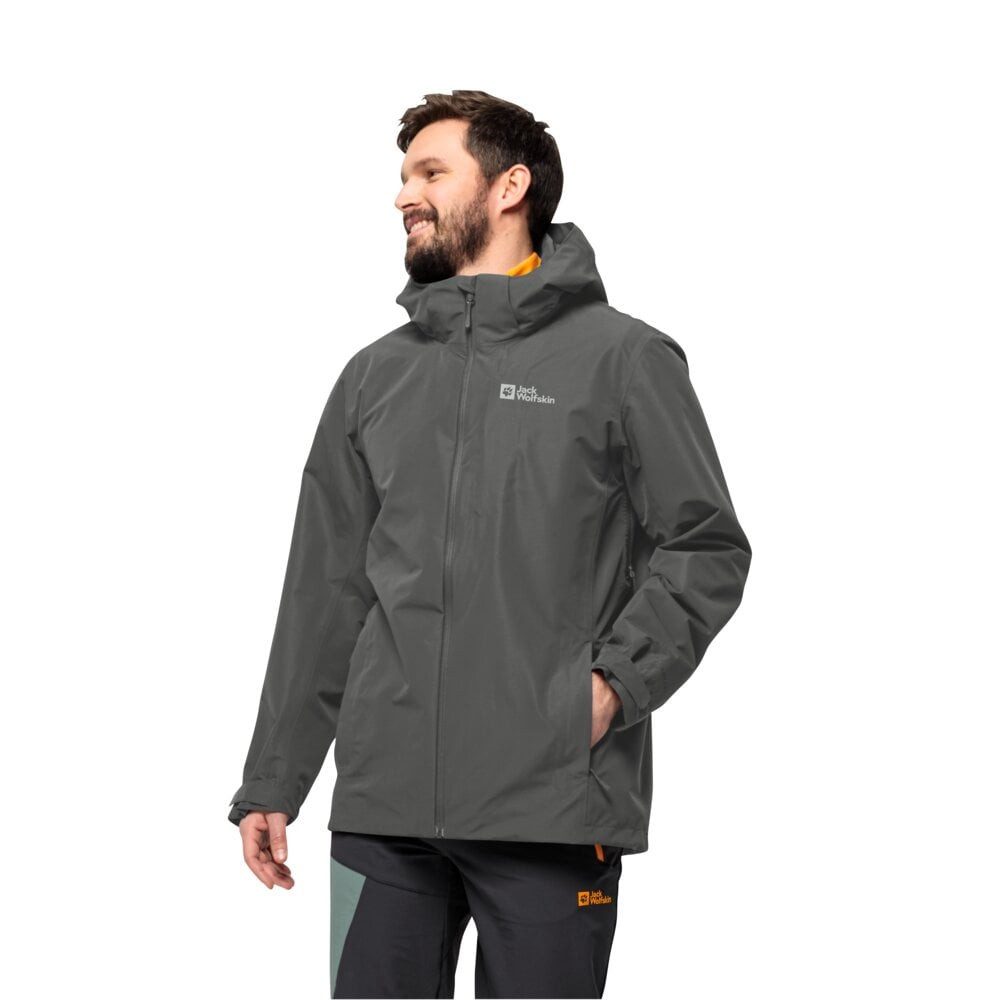 Jack Wolfskin Regenjacke Fernblick 2-Lagen (Wetterschutzjacke, günstig online kaufen