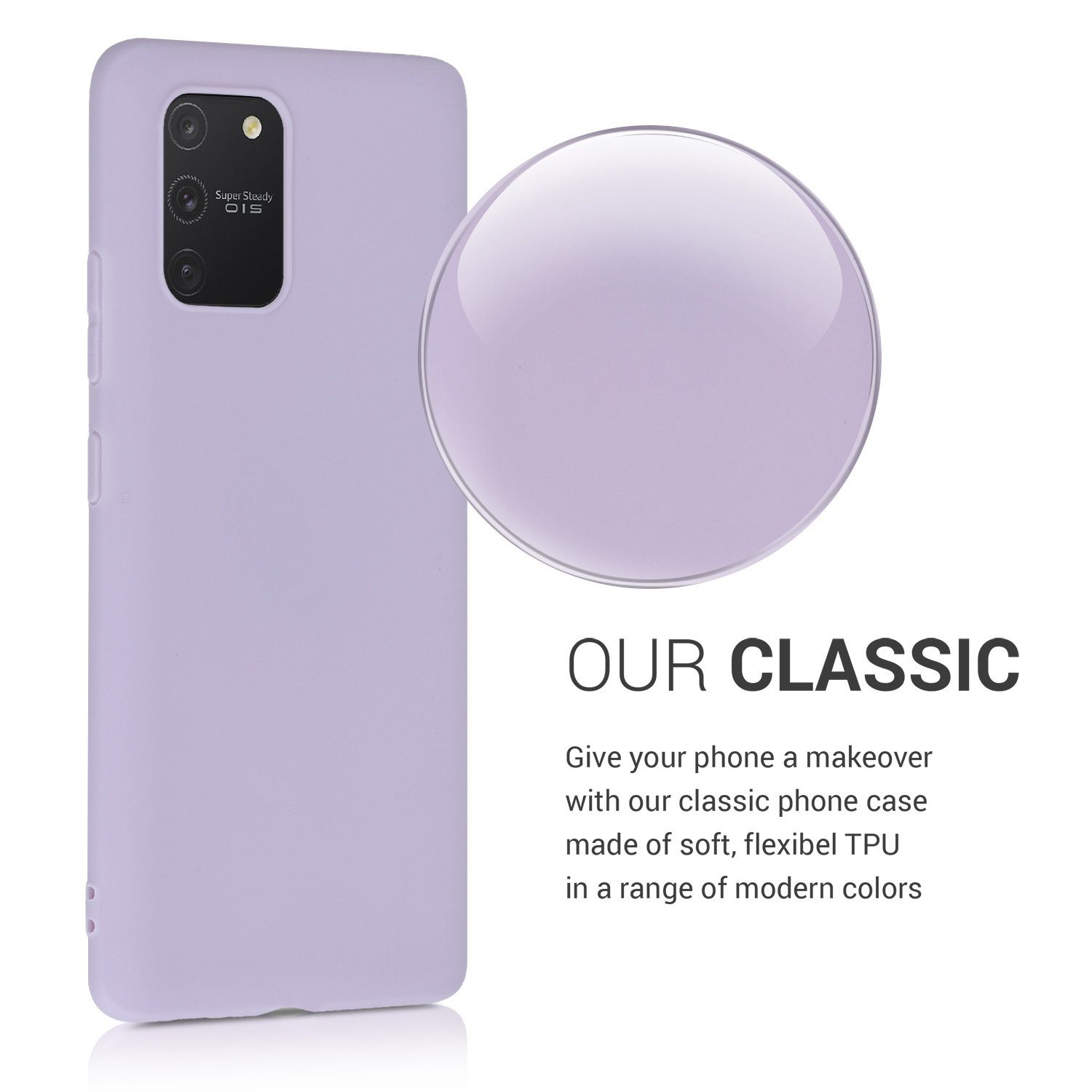 kwmobile Handyhülle Hülle für Samsung Galaxy S10 Lite, Hülle Silikon - Soft Handyhülle - Handy Case Cover