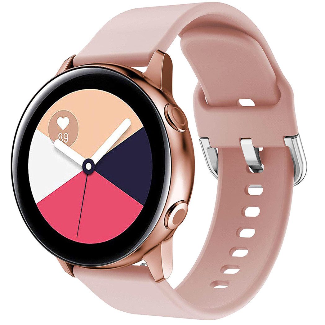 imoshion Smartwatch-Armband imoshion Silikonband für Samsung Galaxy Watch 4 / 5 / 6 / 7 / FE (20 m