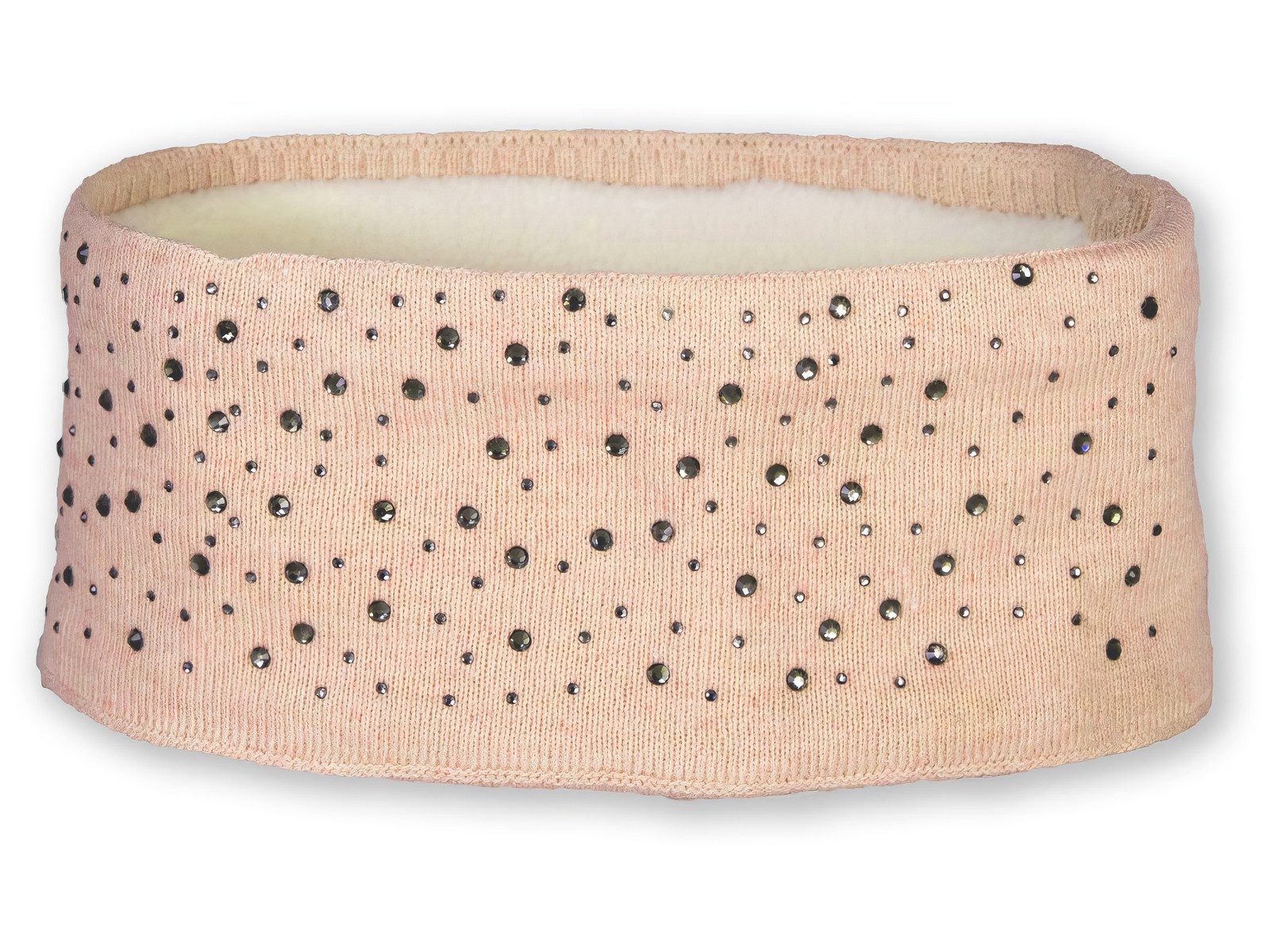 styleBREAKER Stirnband Feinstrick Stirnband mit Strass (1-St)