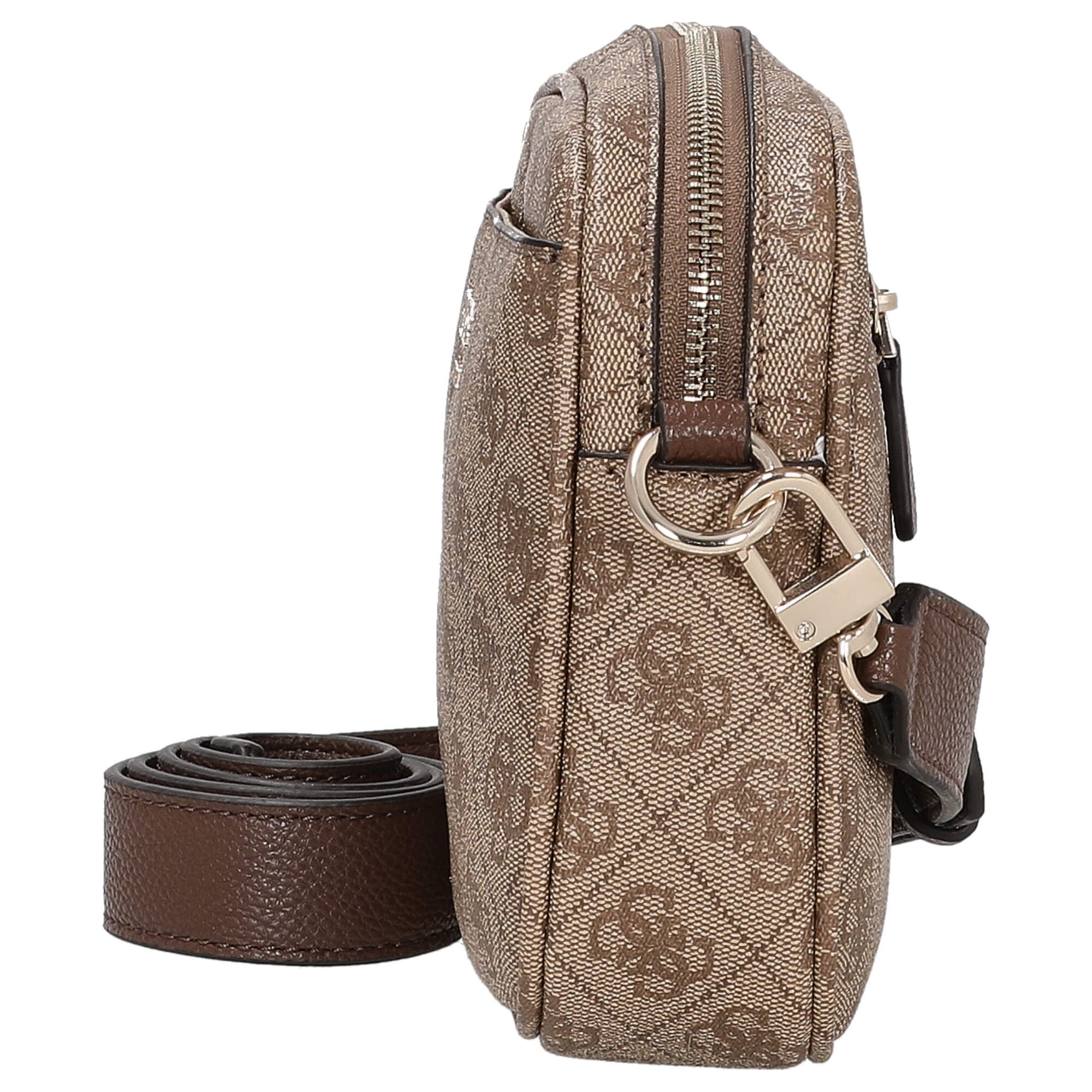 Guess Umhängetasche Vikky II - Umhängetasche 20 cm (latte logo/brown) – Bild 3 von 5