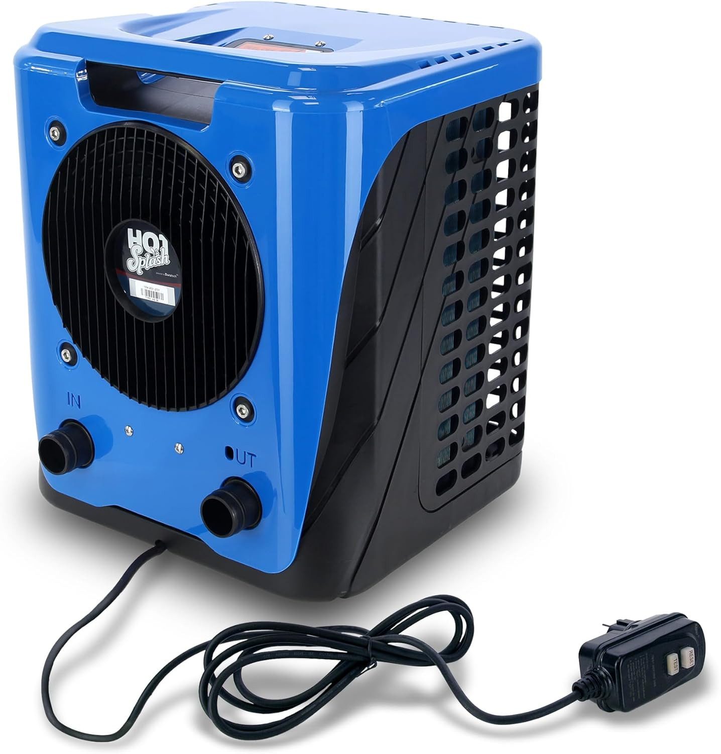 COIL Pool-Wärmepumpe Mini Wärmepumpe, Pool-Wassererhitzer, Poolheizung, Plug and Play, 3,5 kW, für Pools bis 12m3, kein Bypass erforderlich