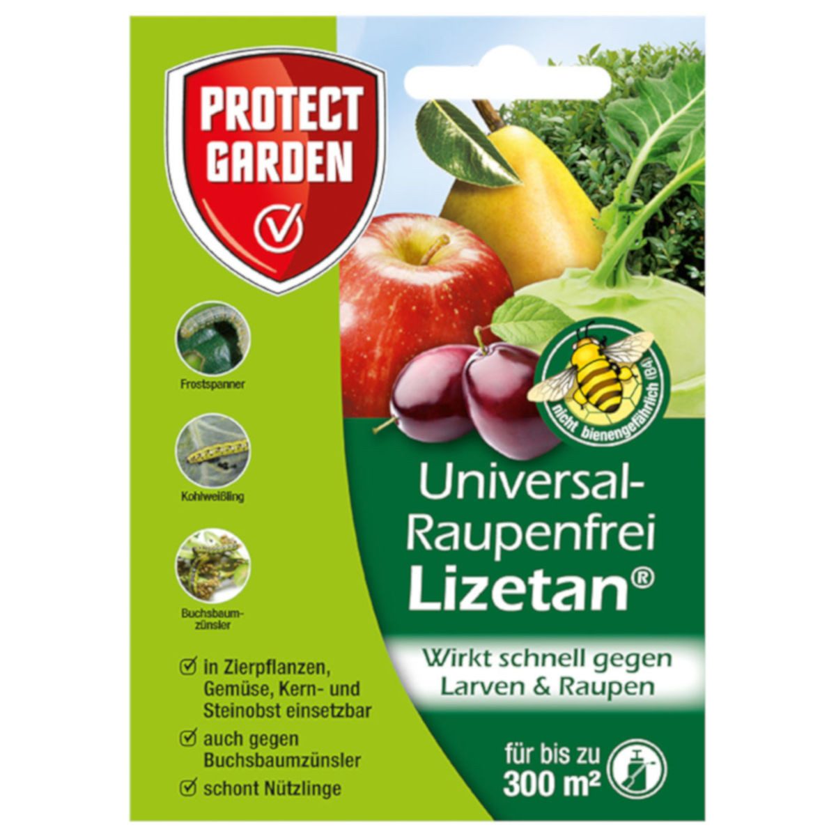 Insektenspray Lizetan Universal-Raupenfrei, 9 ml