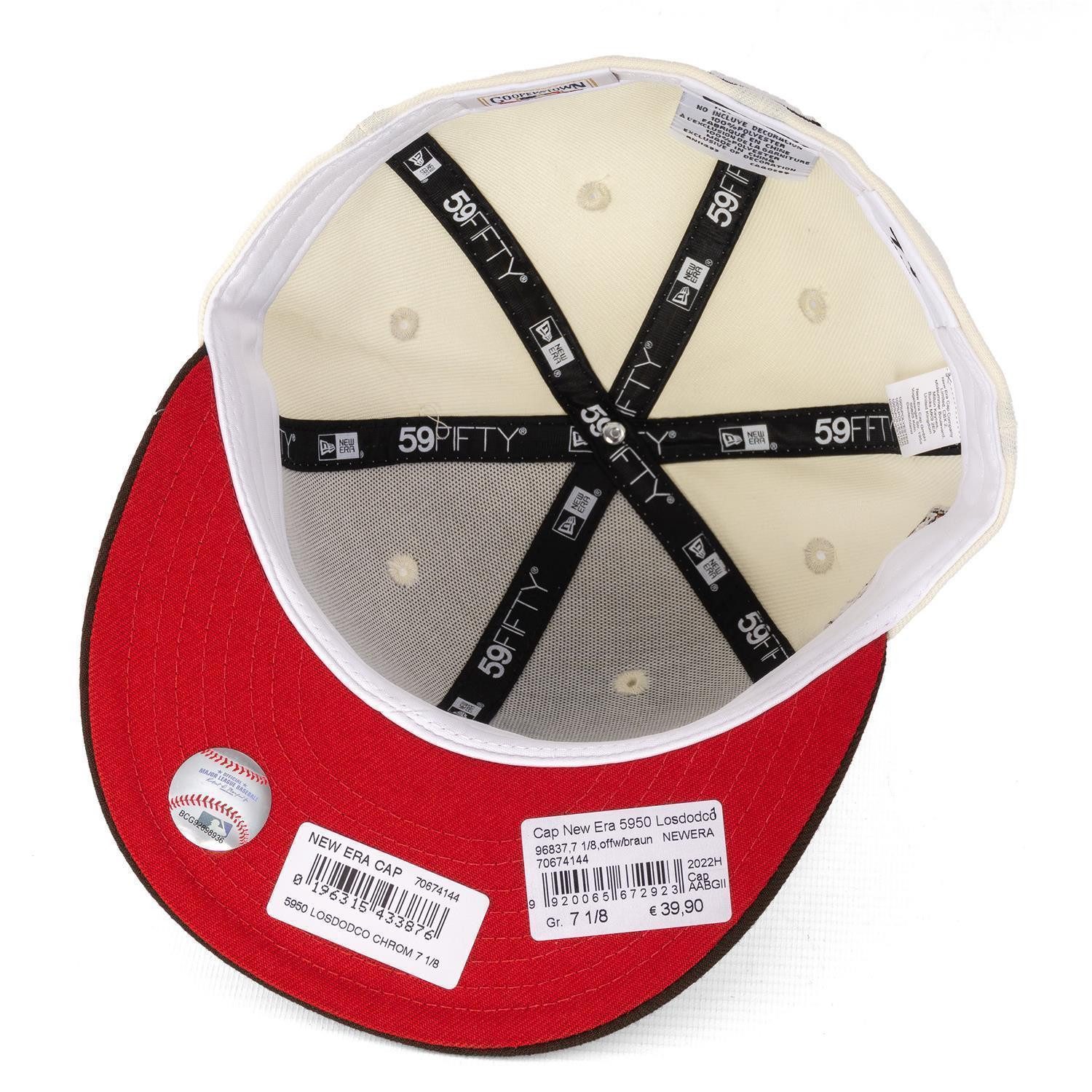 New Era Baseball Cap Cap GCP New Era 5950 Los Angeles Dodgers offwhite (1-St)