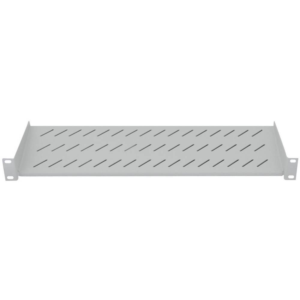 Netzwerkschrank 19″ Fachboden, Befestigung nur vorne T 150mm