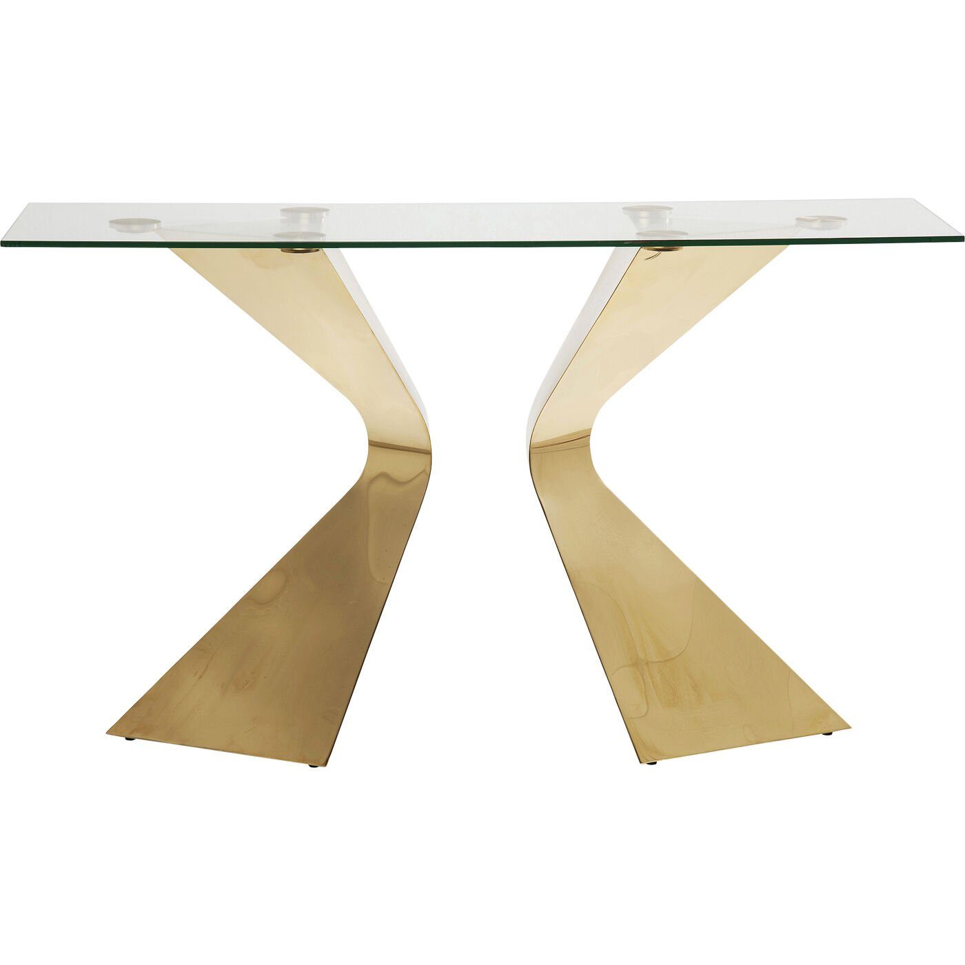 Kare Design Konsolentisch Gloria, Glas, 140x81 cm